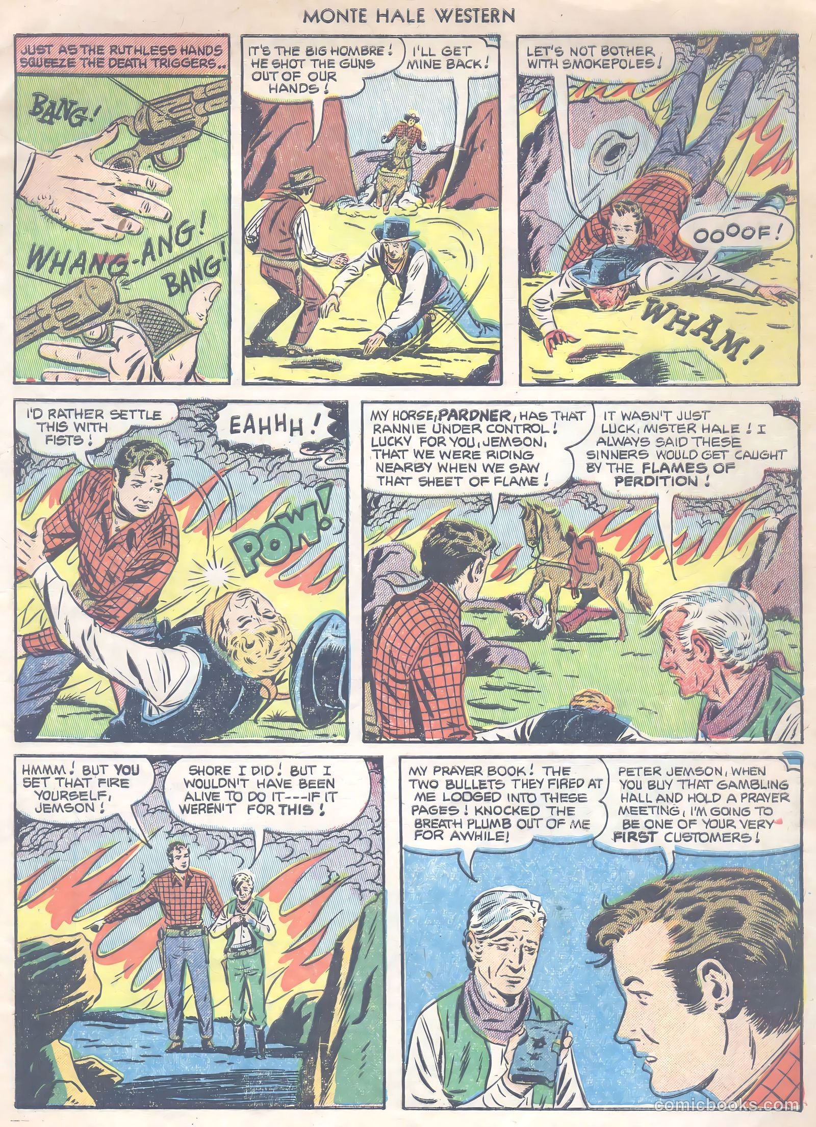 Monte Hale Western #75 — page 9 of 36