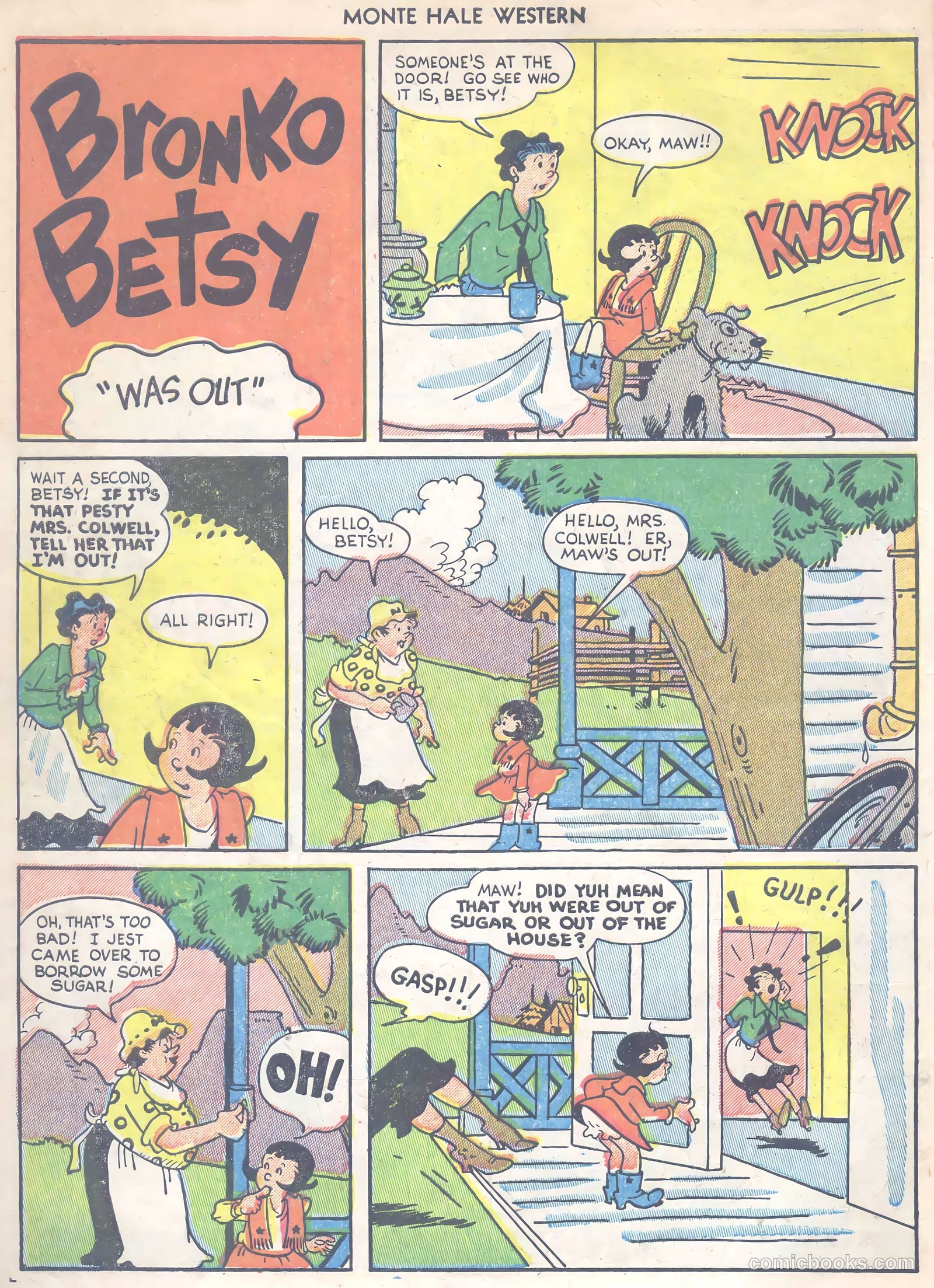 Monte Hale Western #75 — page 10 of 36