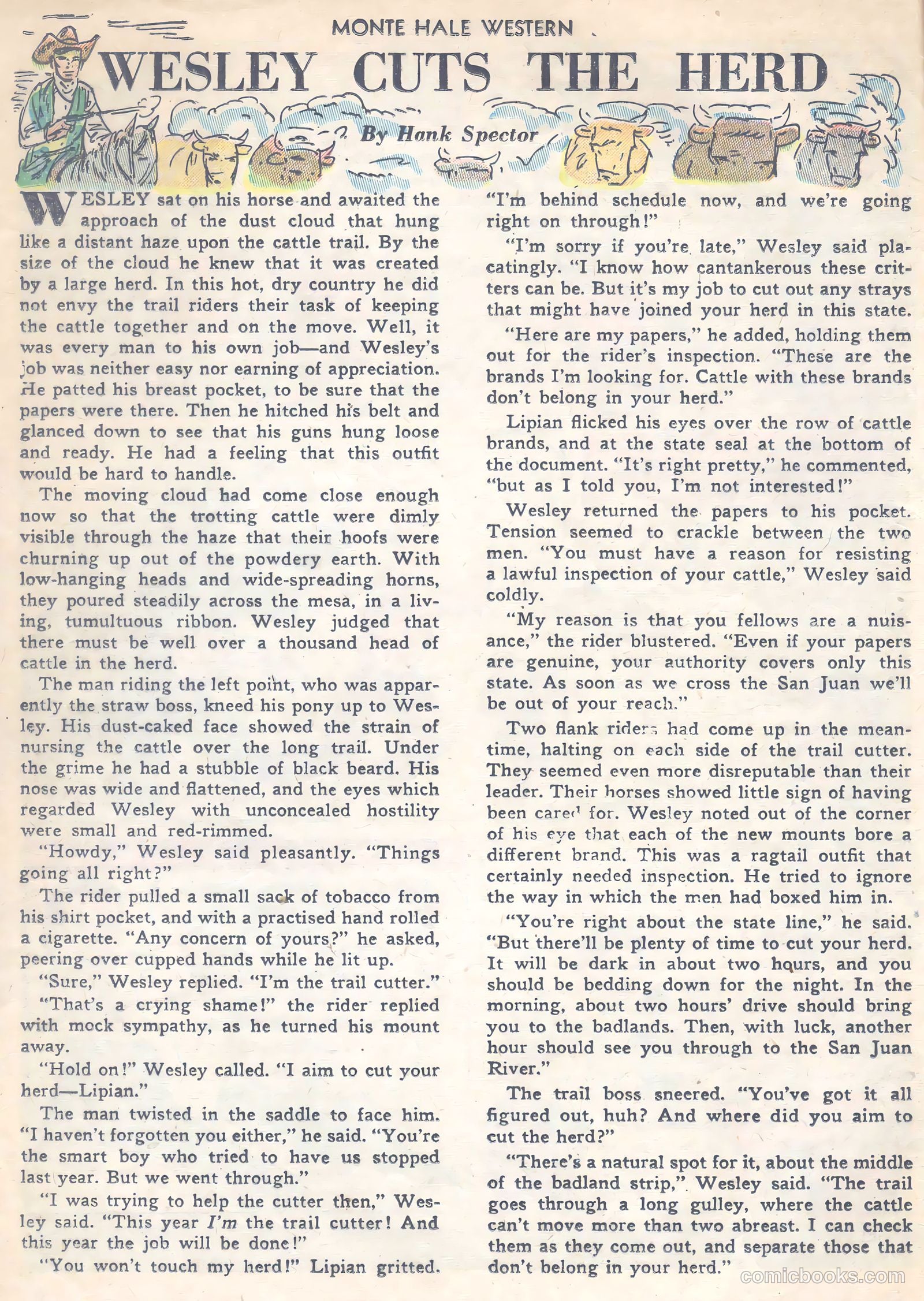 Monte Hale Western #75 — page 12 of 36