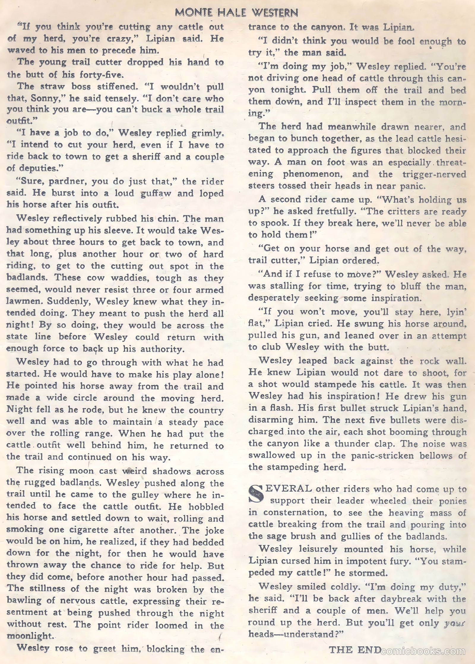Monte Hale Western #75 — page 13 of 36