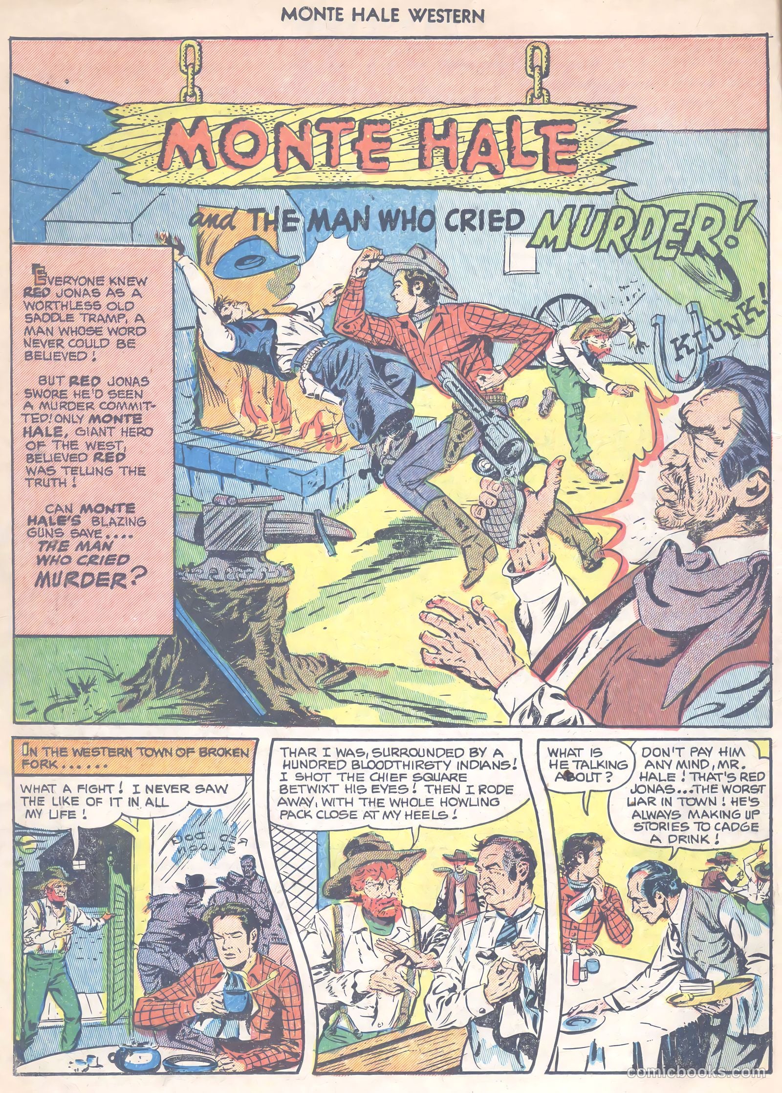Monte Hale Western #75 — page 14 of 36