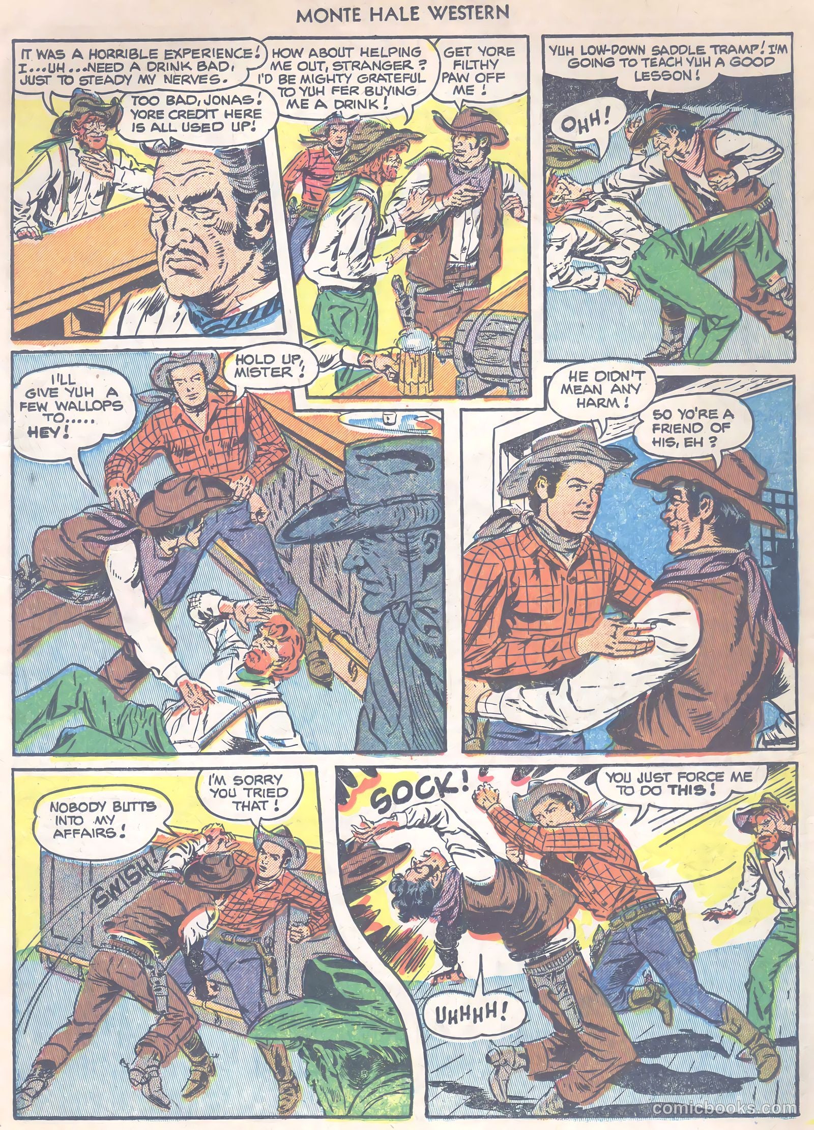 Monte Hale Western #75 — page 15 of 36