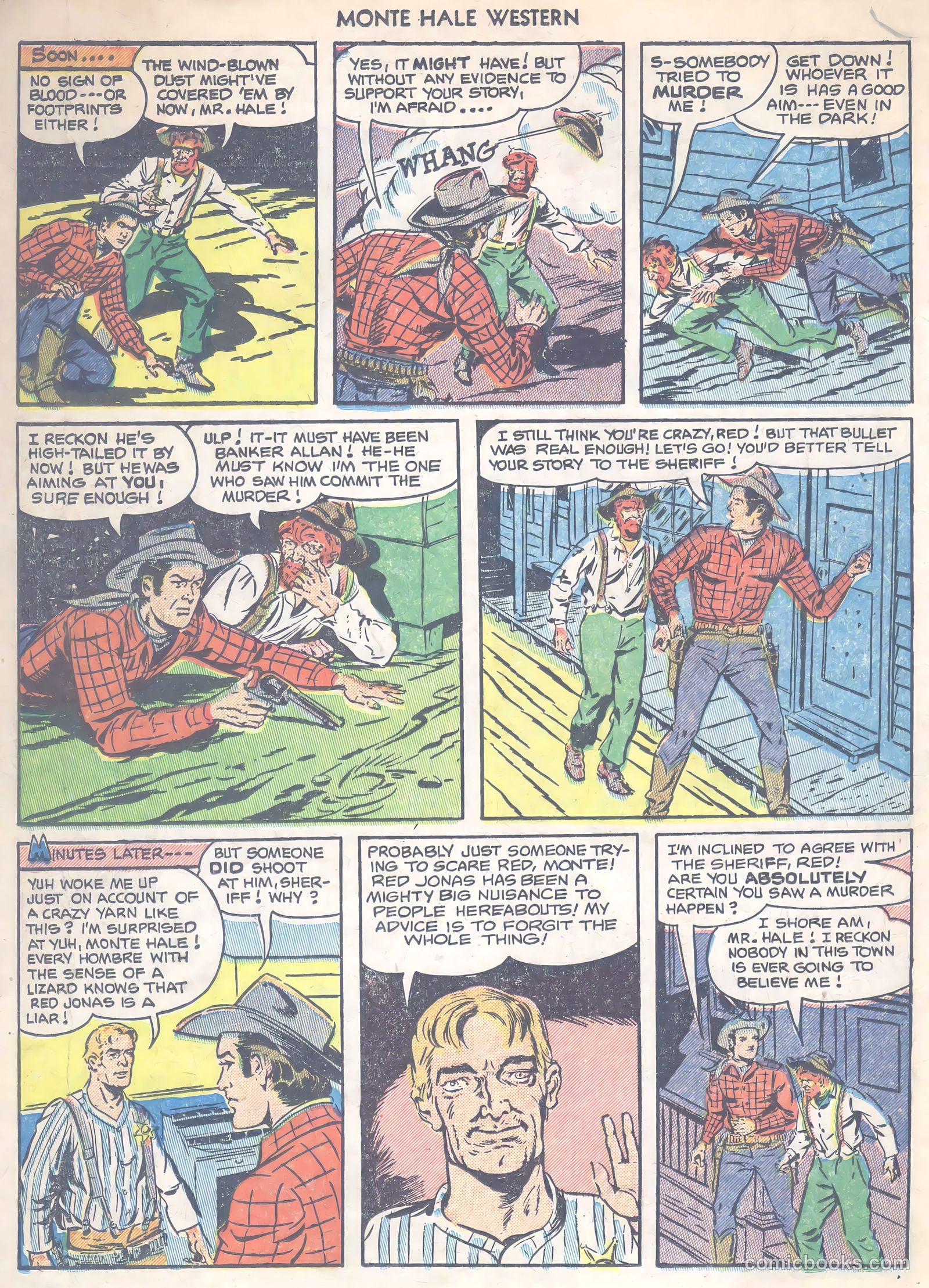 Monte Hale Western #75 — page 18 of 36
