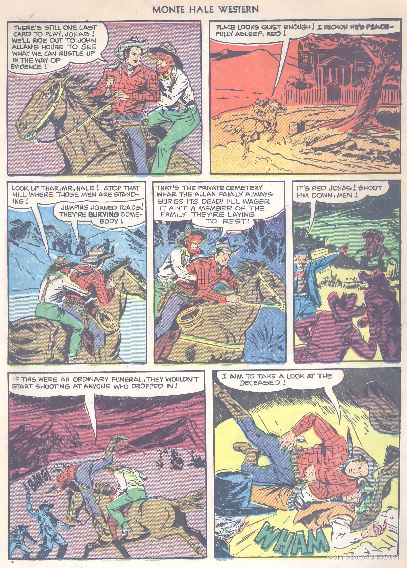 Monte Hale Western #75 — page 19 of 36