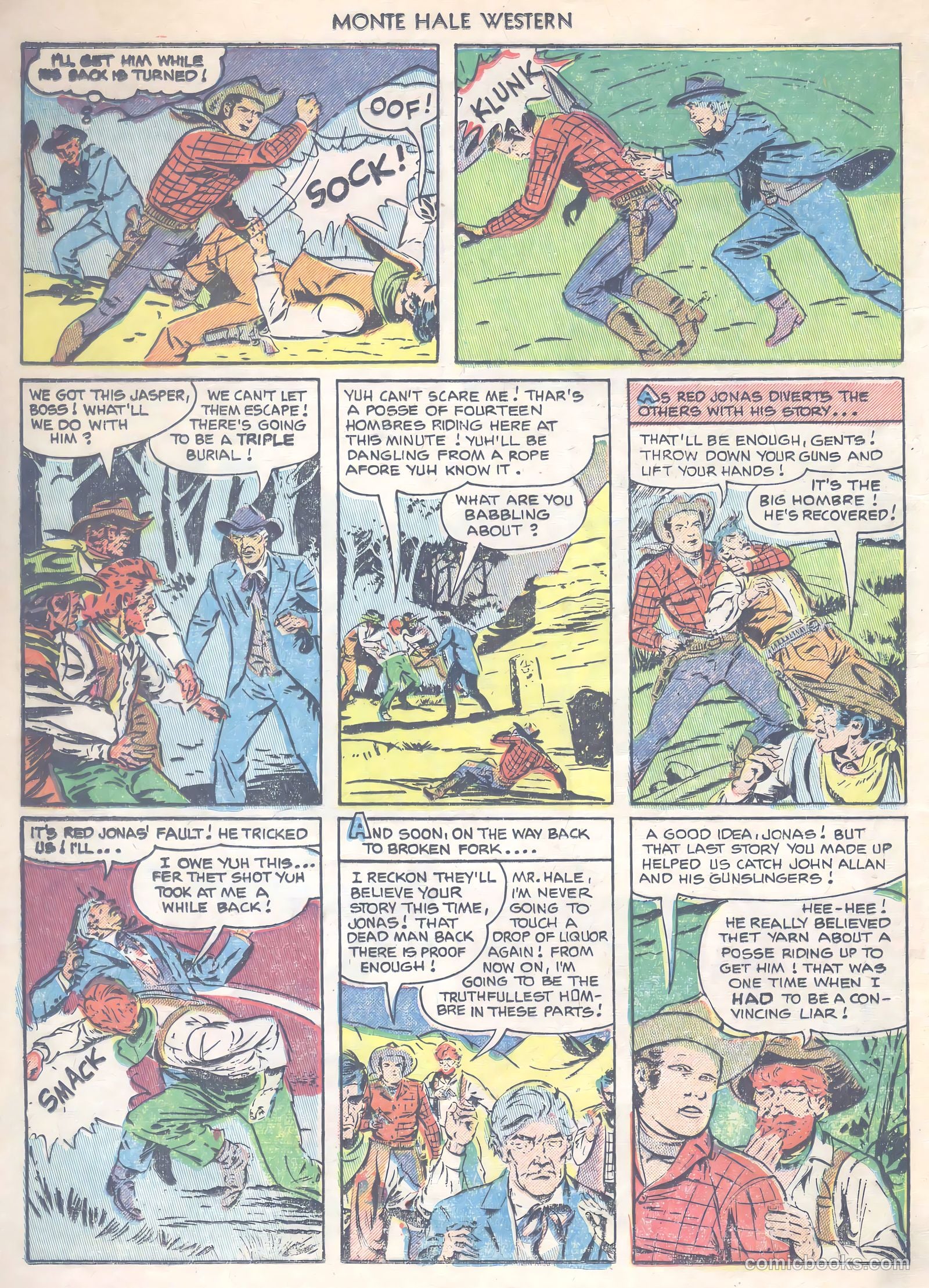 Monte Hale Western #75 — page 20 of 36