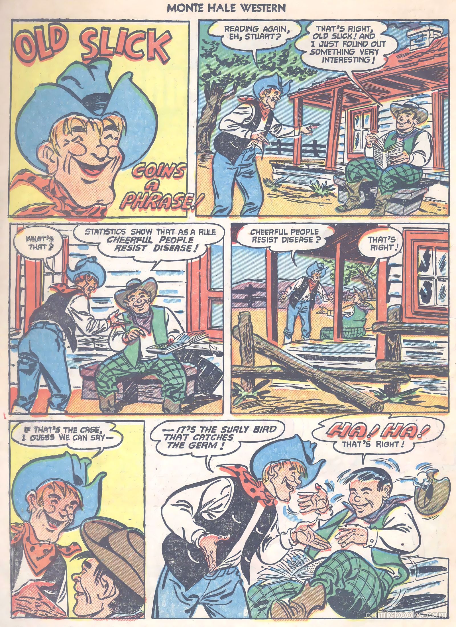 Monte Hale Western #75 — page 22 of 36