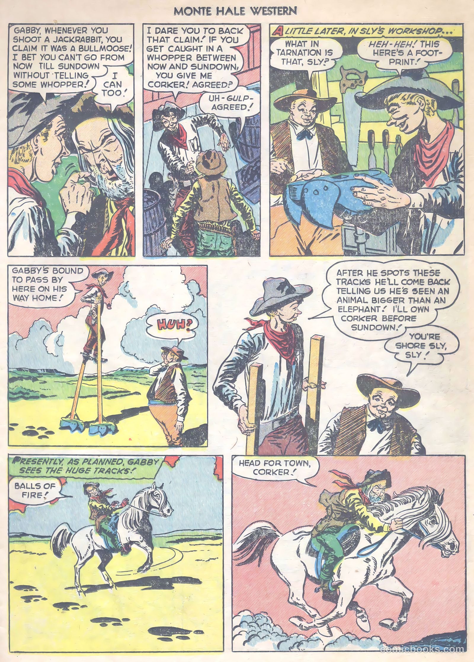 Monte Hale Western #75 — page 25 of 36