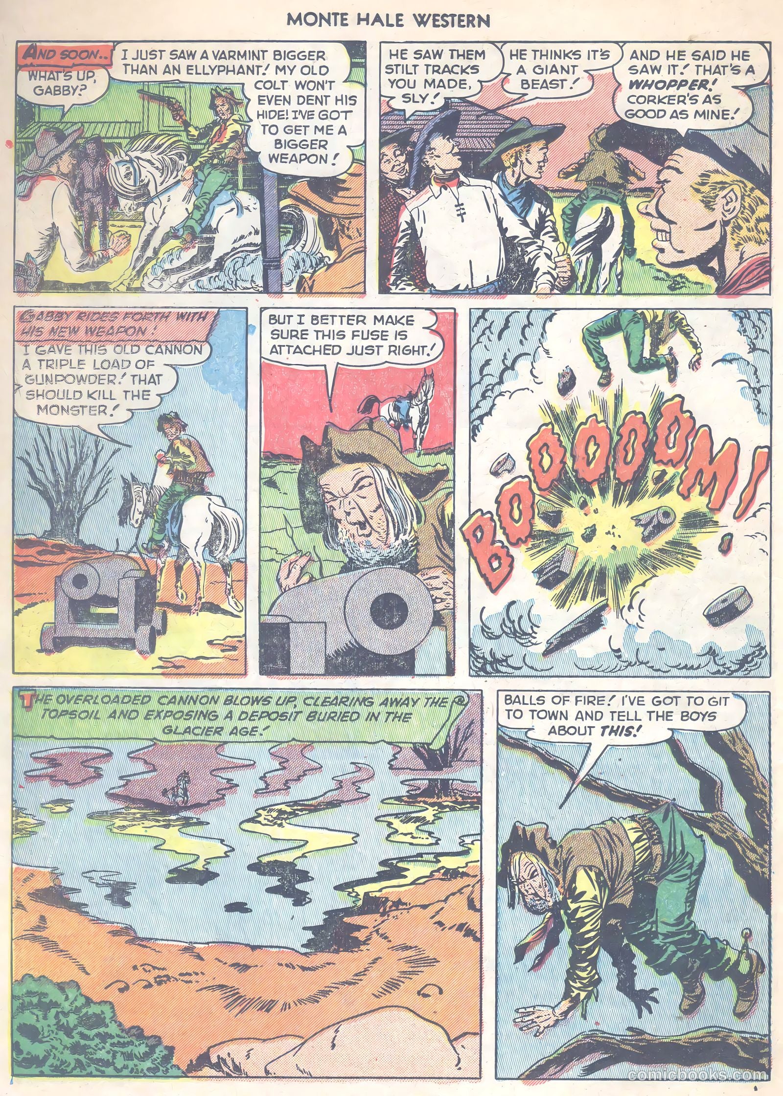 Monte Hale Western #75 — page 26 of 36