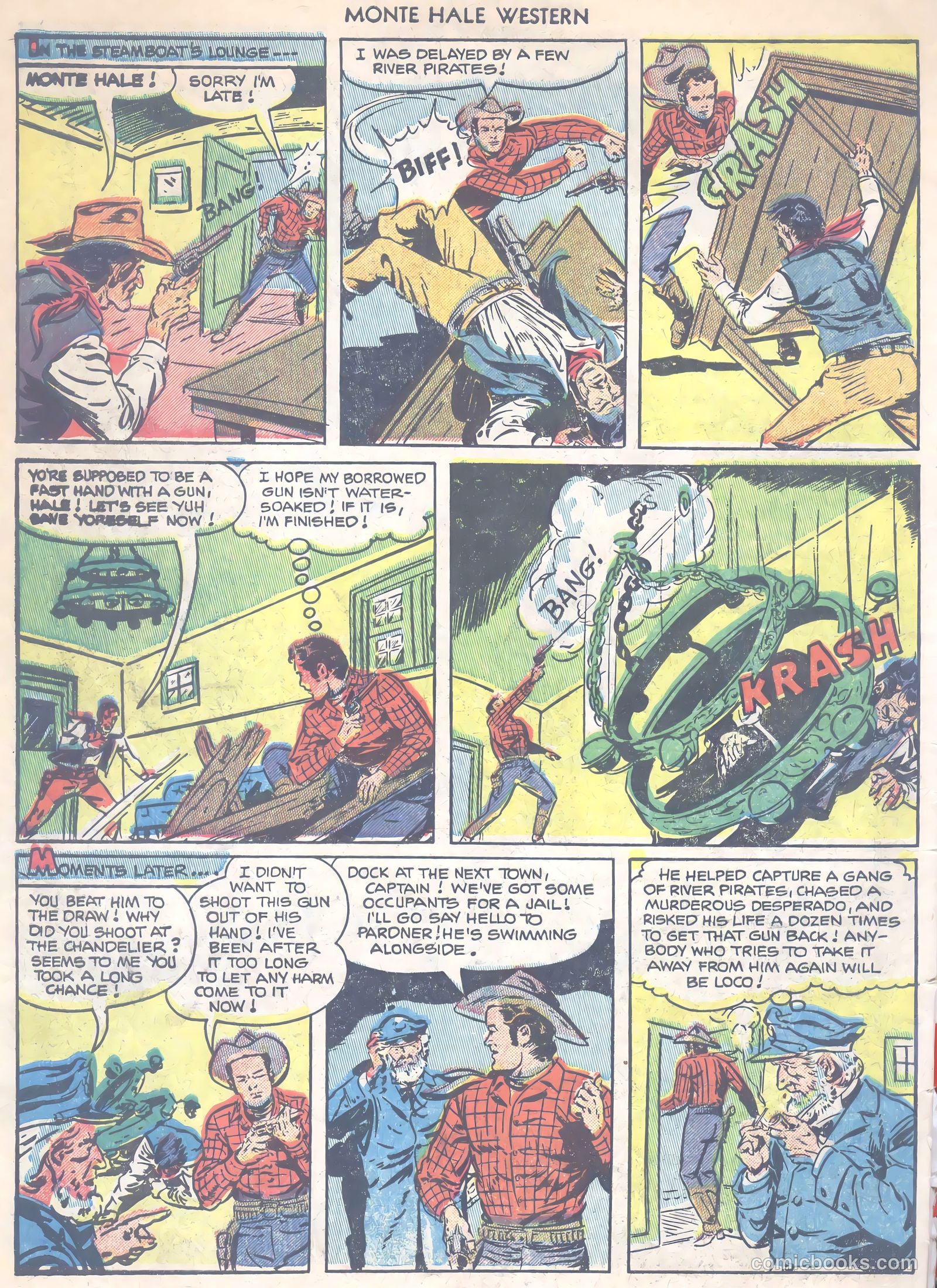 Monte Hale Western #75 — page 34 of 36