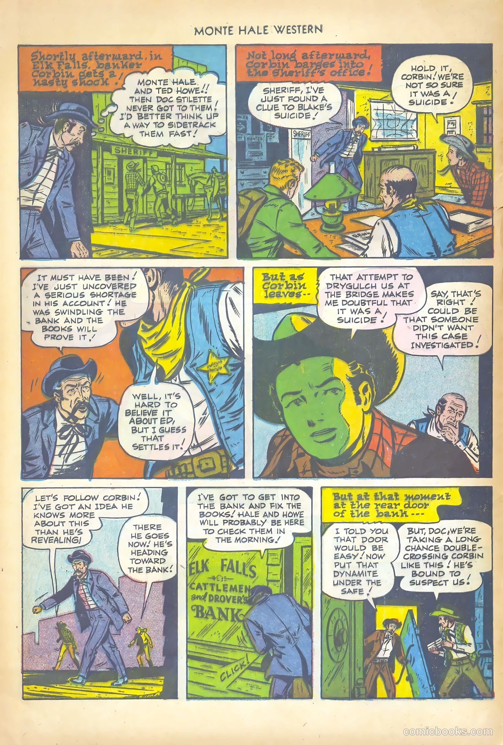 Monte Hale Western #76 — page 8 of 36
