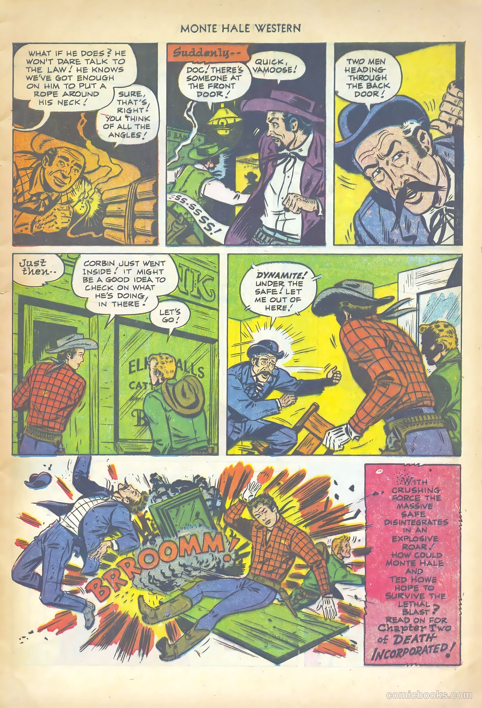 Monte Hale Western #76 — page 9 of 36