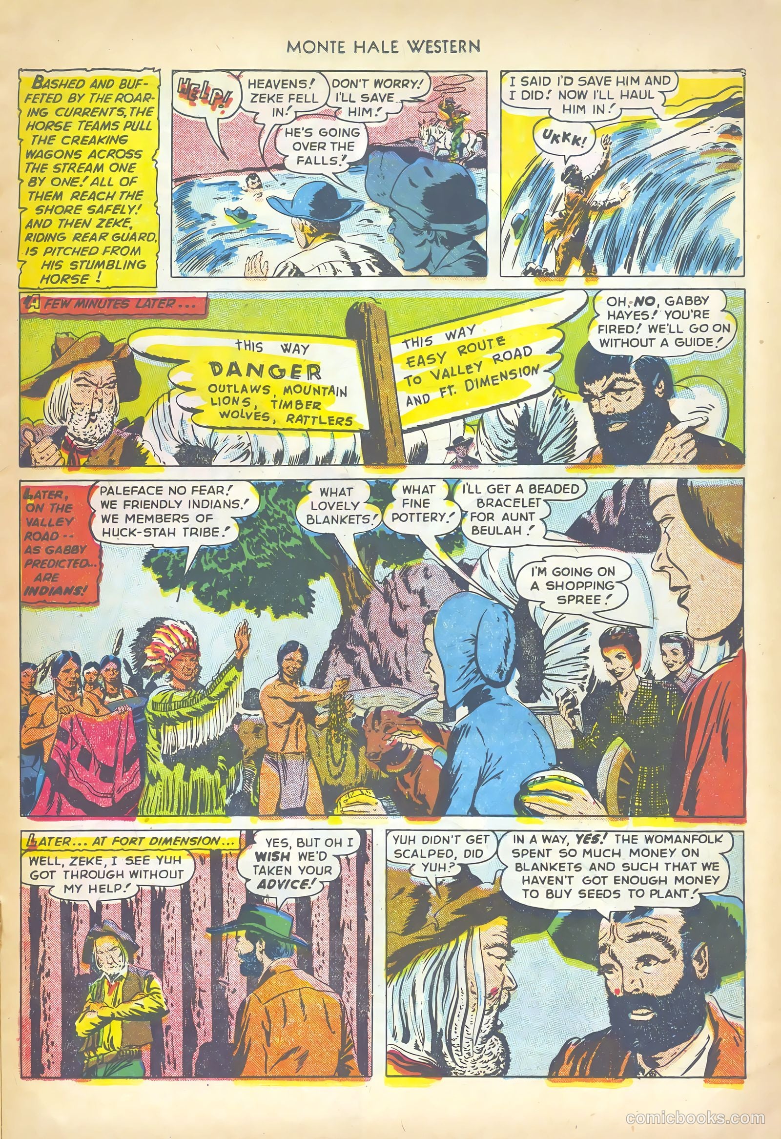 Monte Hale Western #76 — page 15 of 36