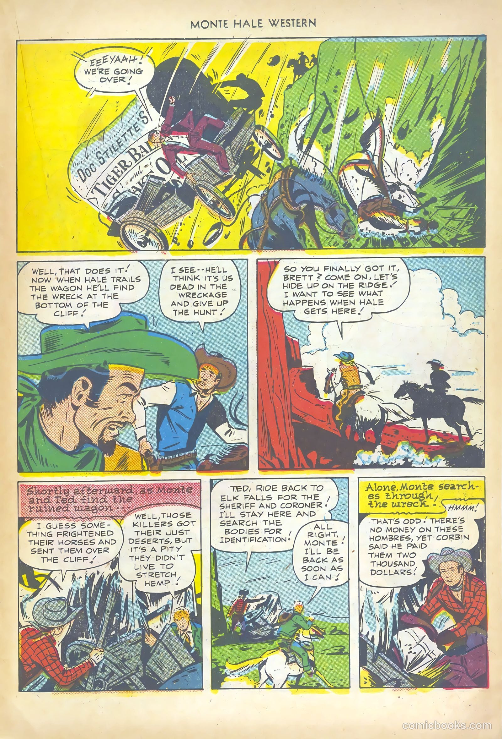 Monte Hale Western #76 — page 19 of 36