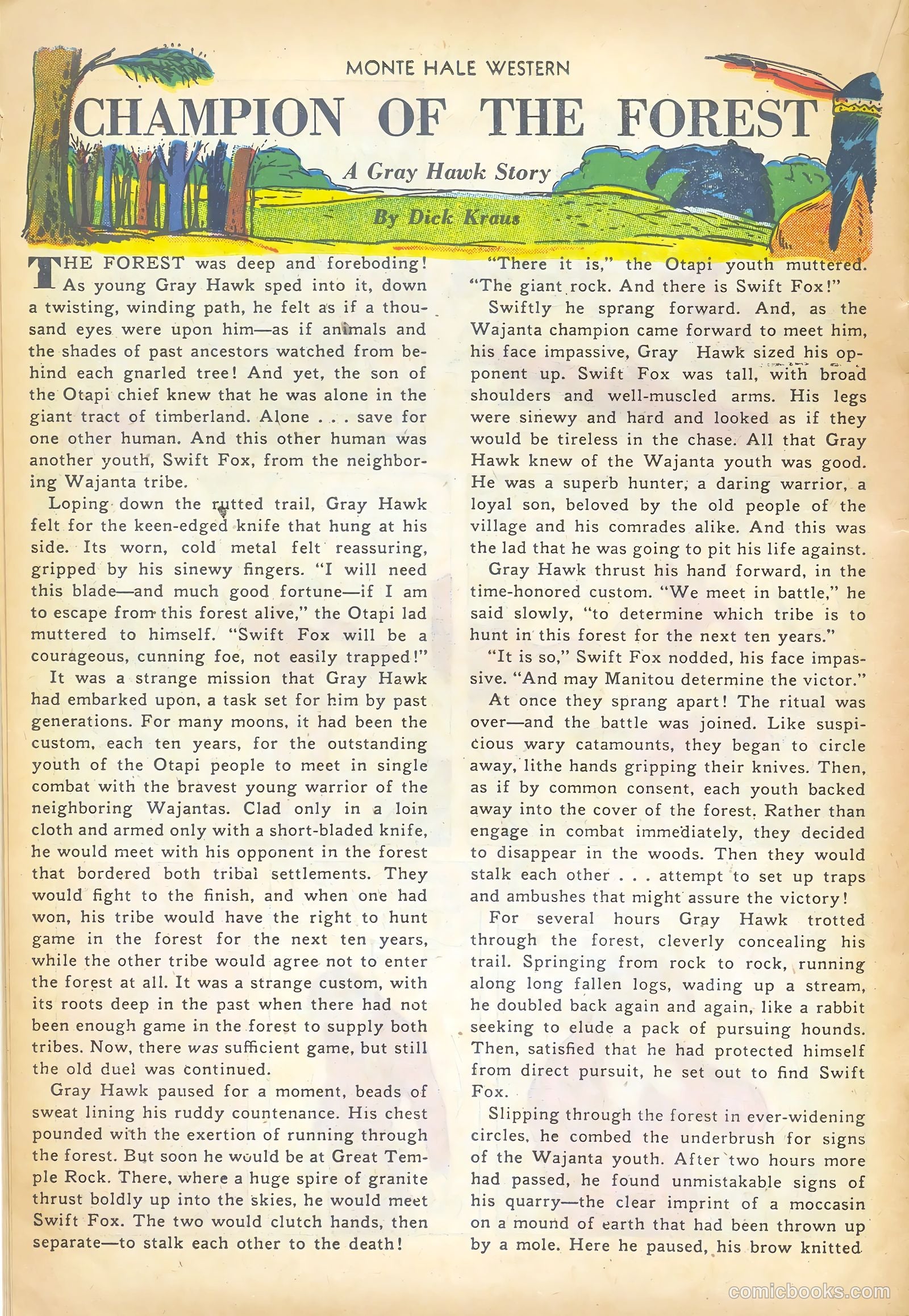 Monte Hale Western #76 — page 22 of 36