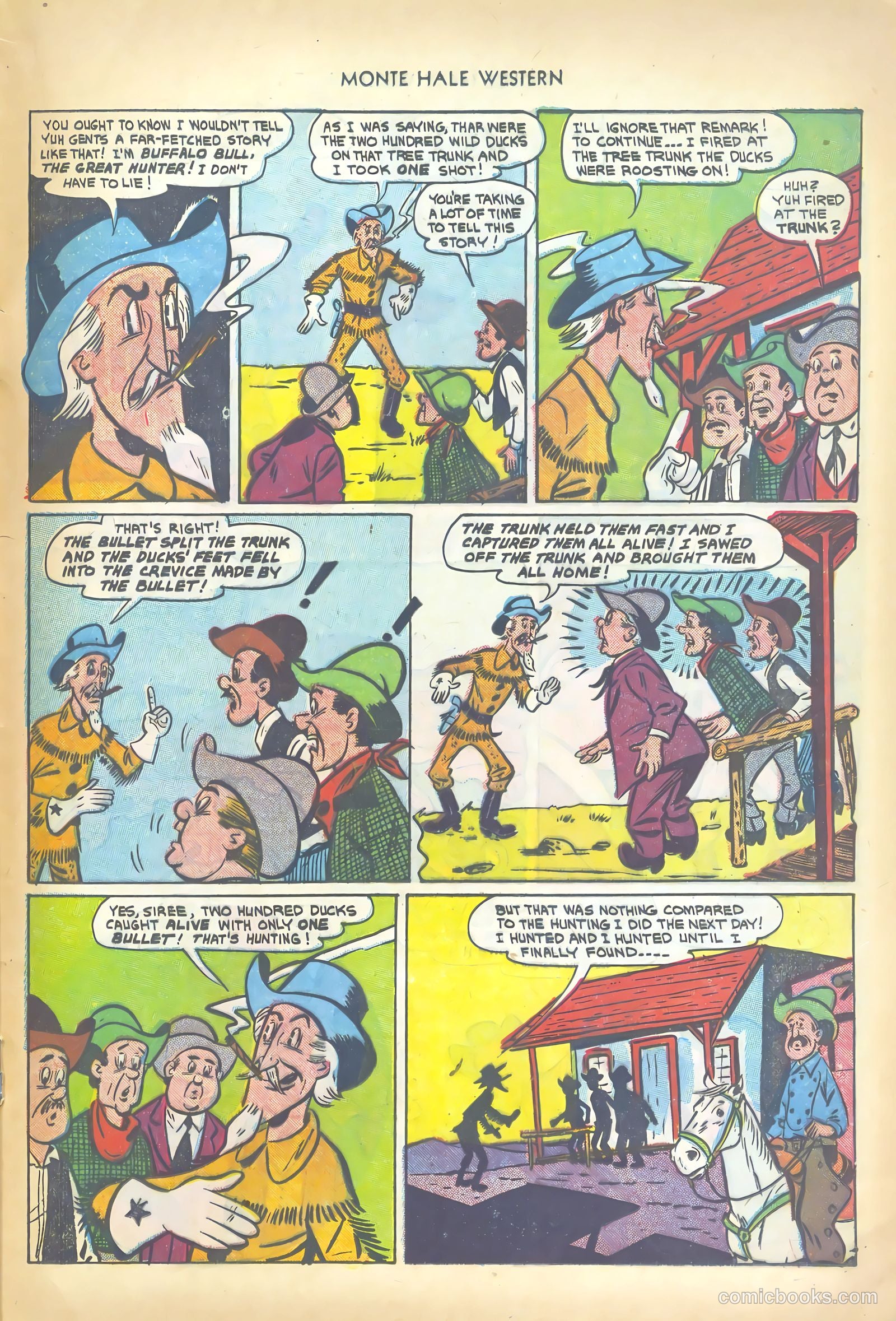 Monte Hale Western #76 — page 25 of 36