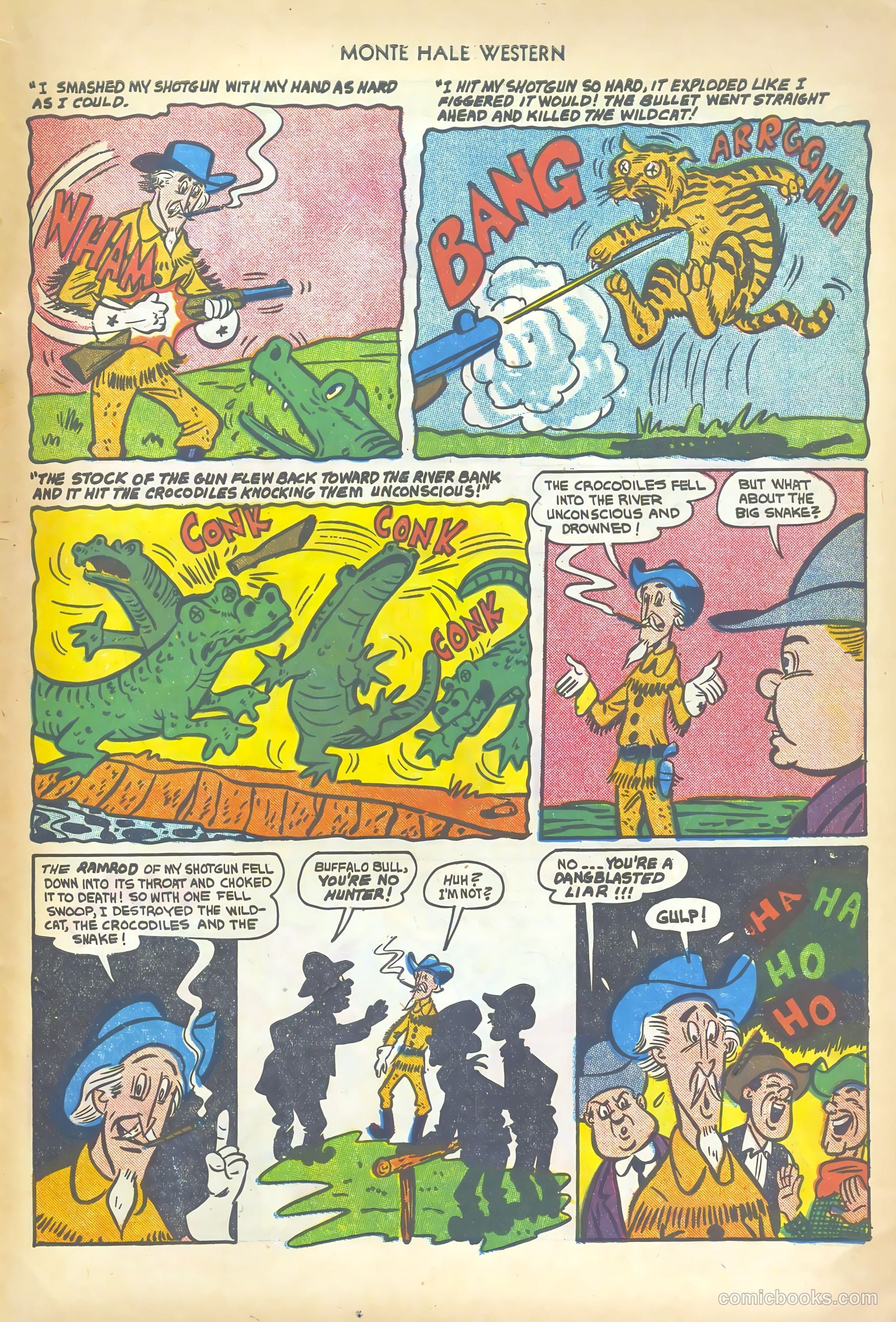 Monte Hale Western #76 — page 27 of 36