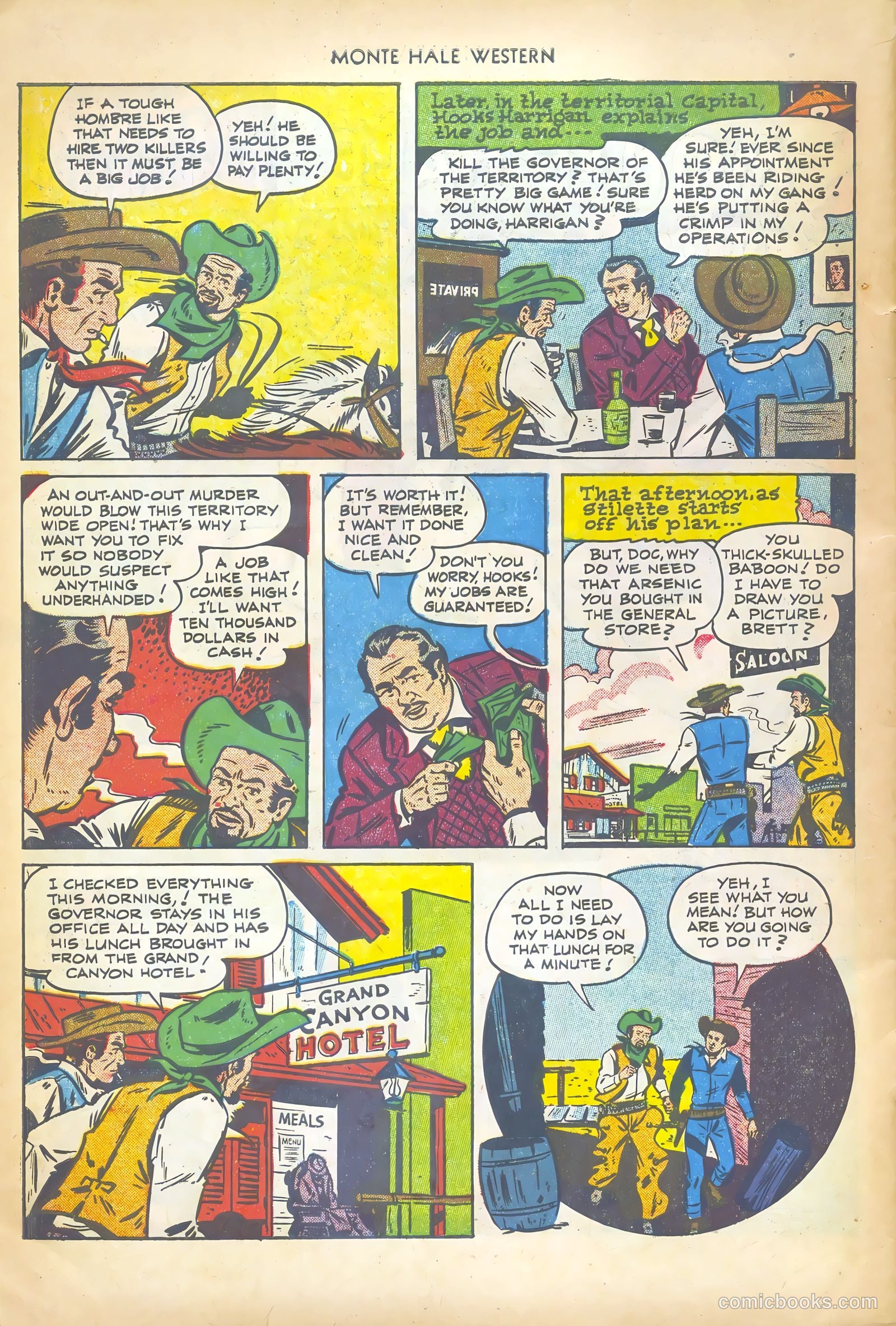 Monte Hale Western #76 — page 30 of 36