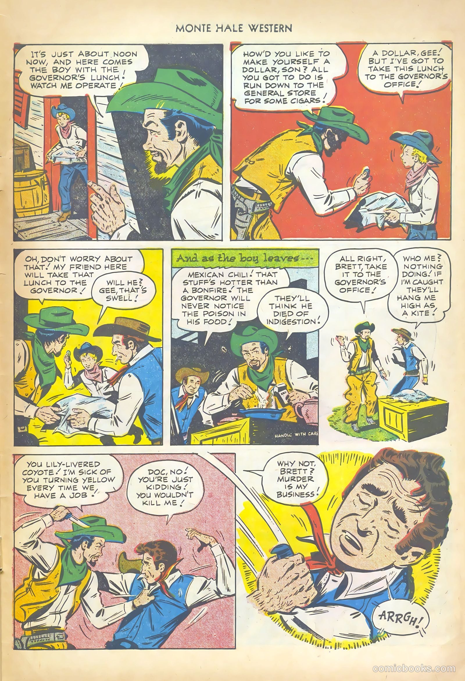 Monte Hale Western #76 — page 31 of 36