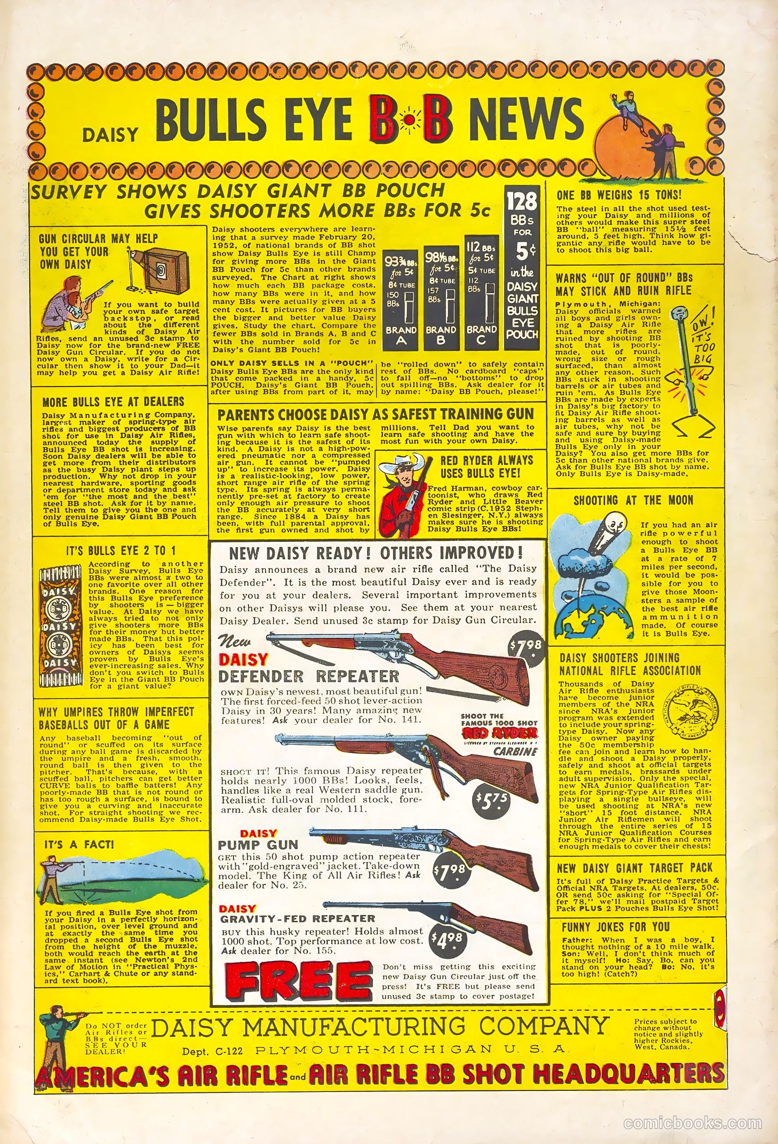 Monte Hale Western #76 — page 36 of 36