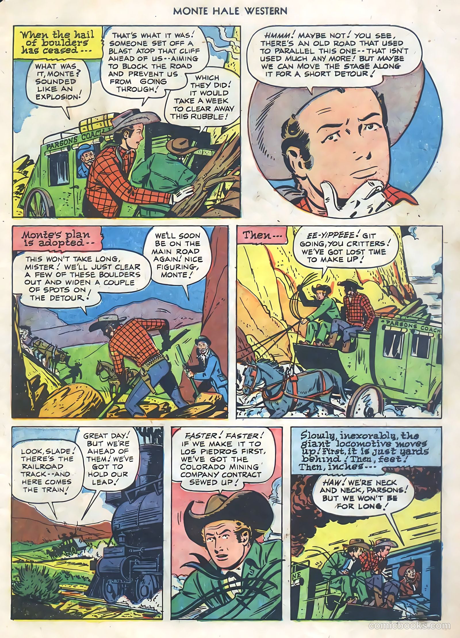Monte Hale Western #77 — page 7 of 36