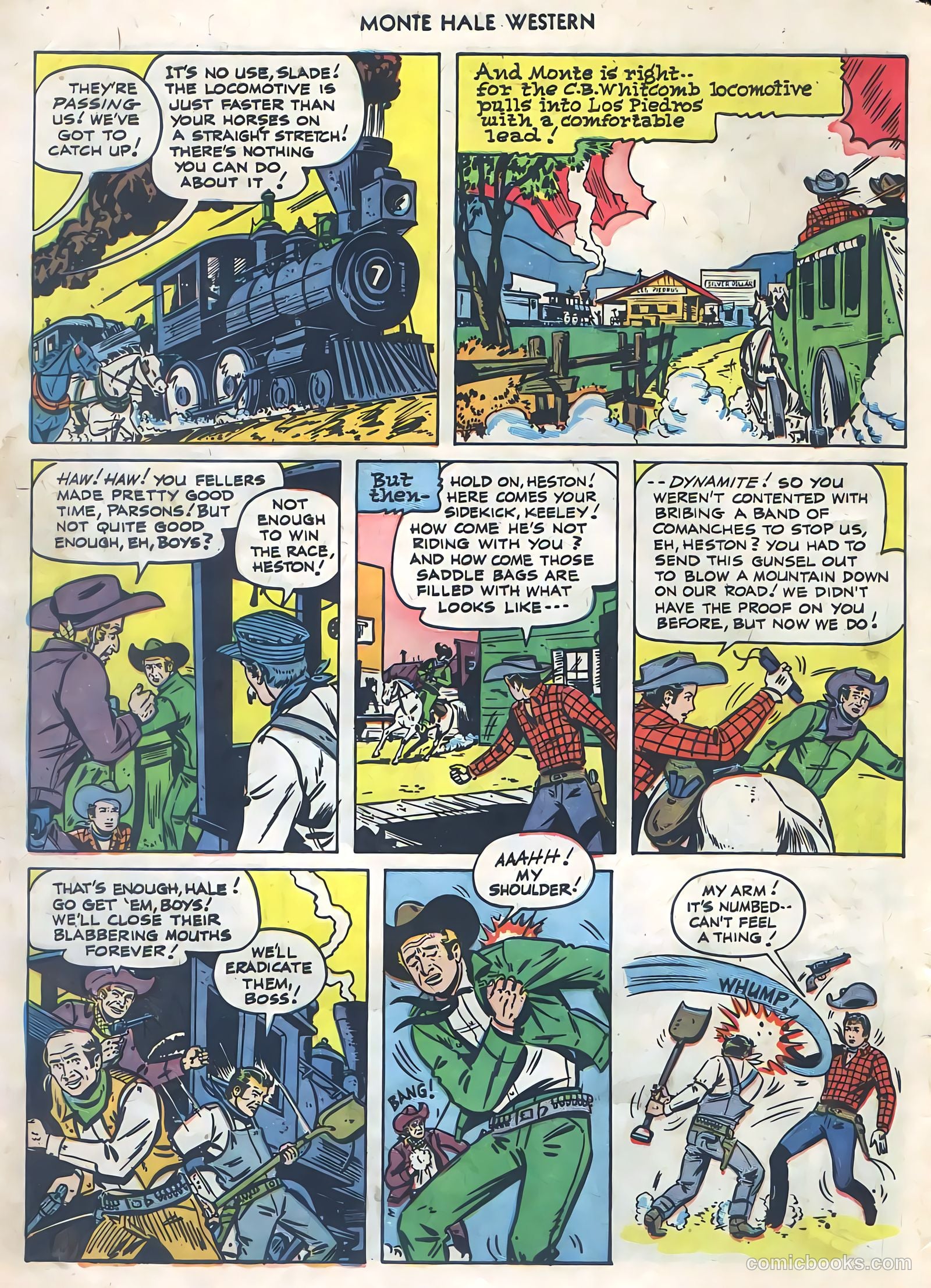 Monte Hale Western #77 — page 8 of 36