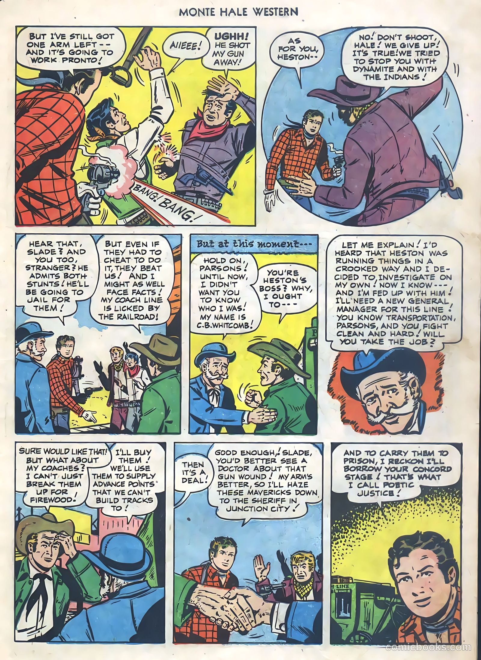 Monte Hale Western #77 — page 9 of 36