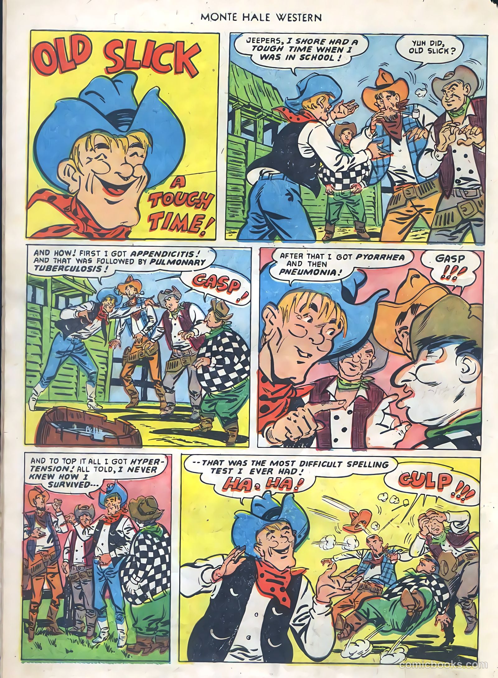 Monte Hale Western #77 — page 10 of 36