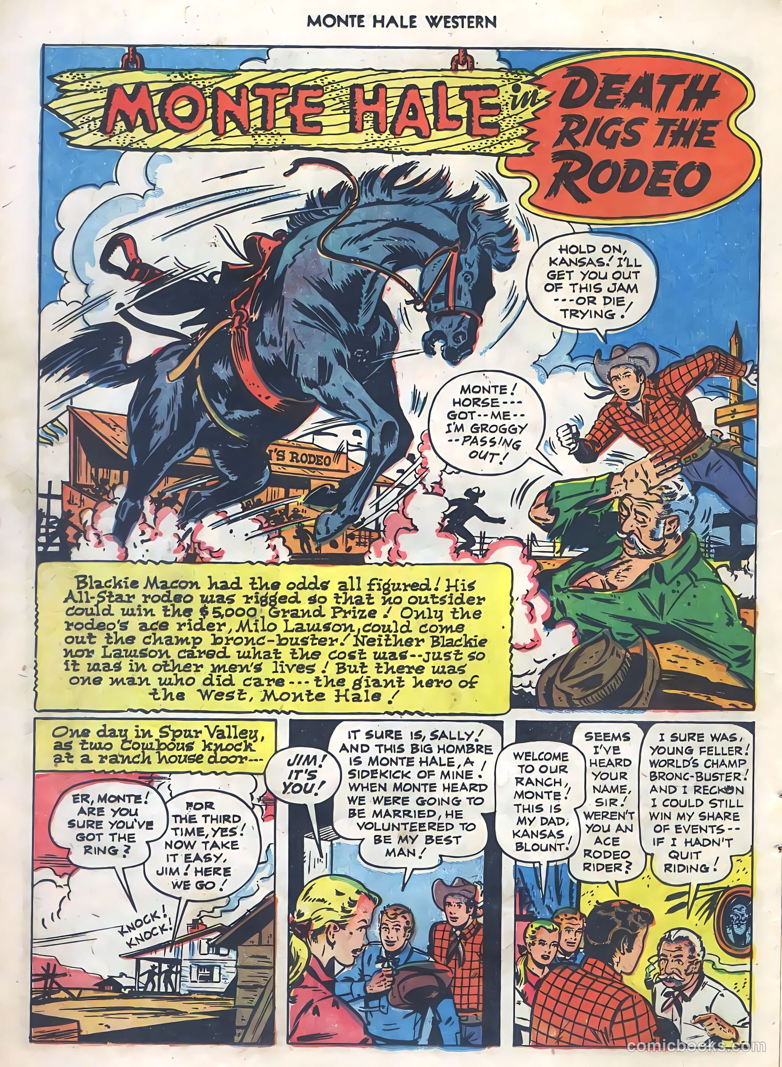 Monte Hale Western #77 — page 14 of 36