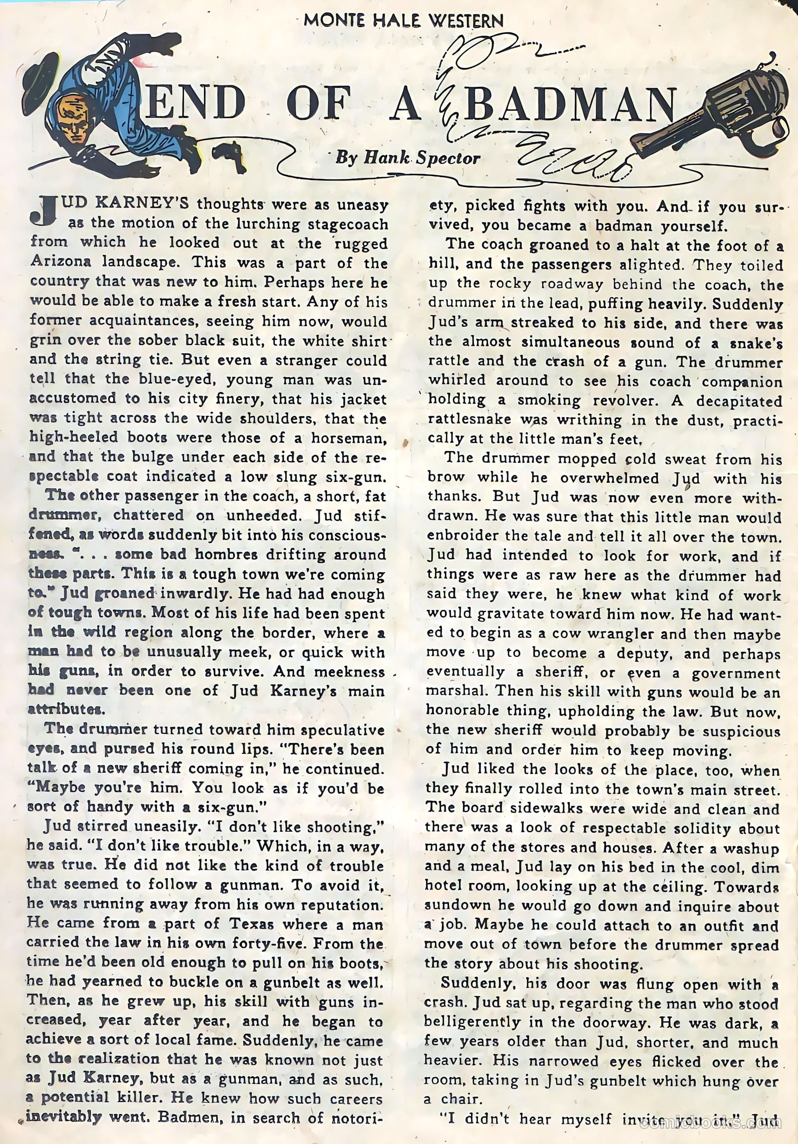 Monte Hale Western #77 — page 22 of 36