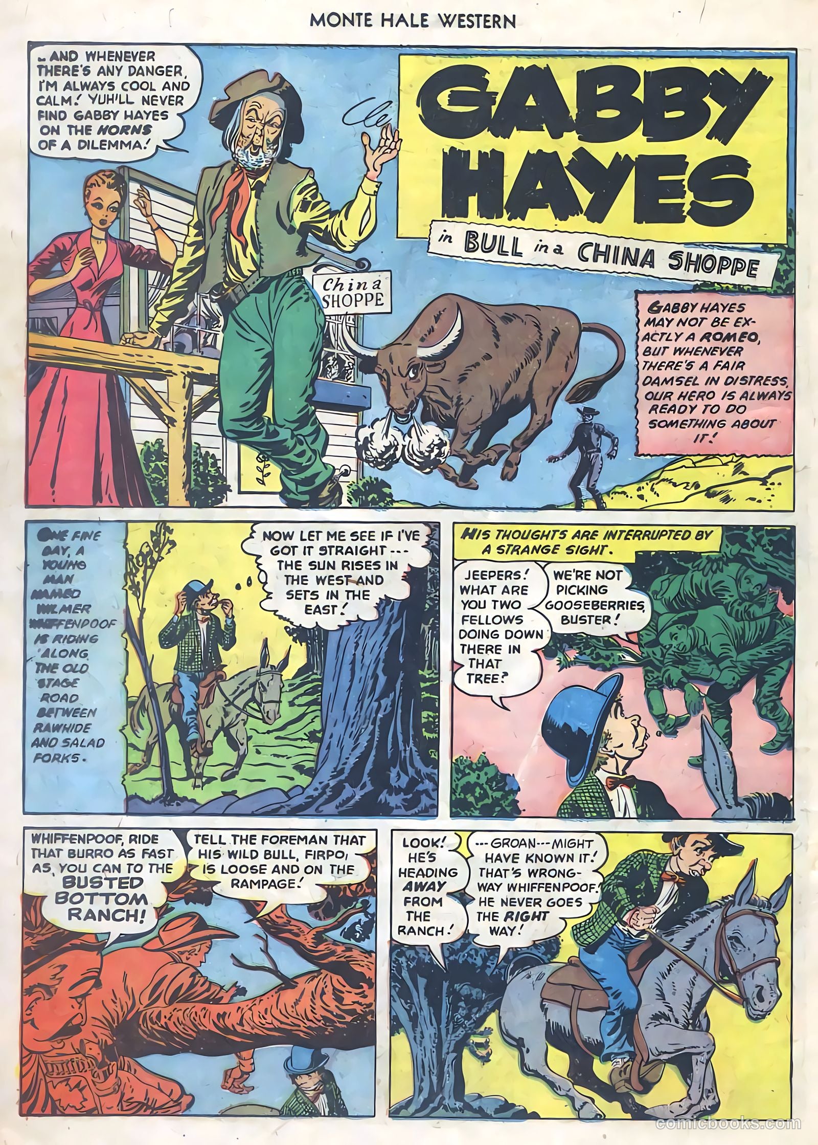 Monte Hale Western #77 — page 24 of 36
