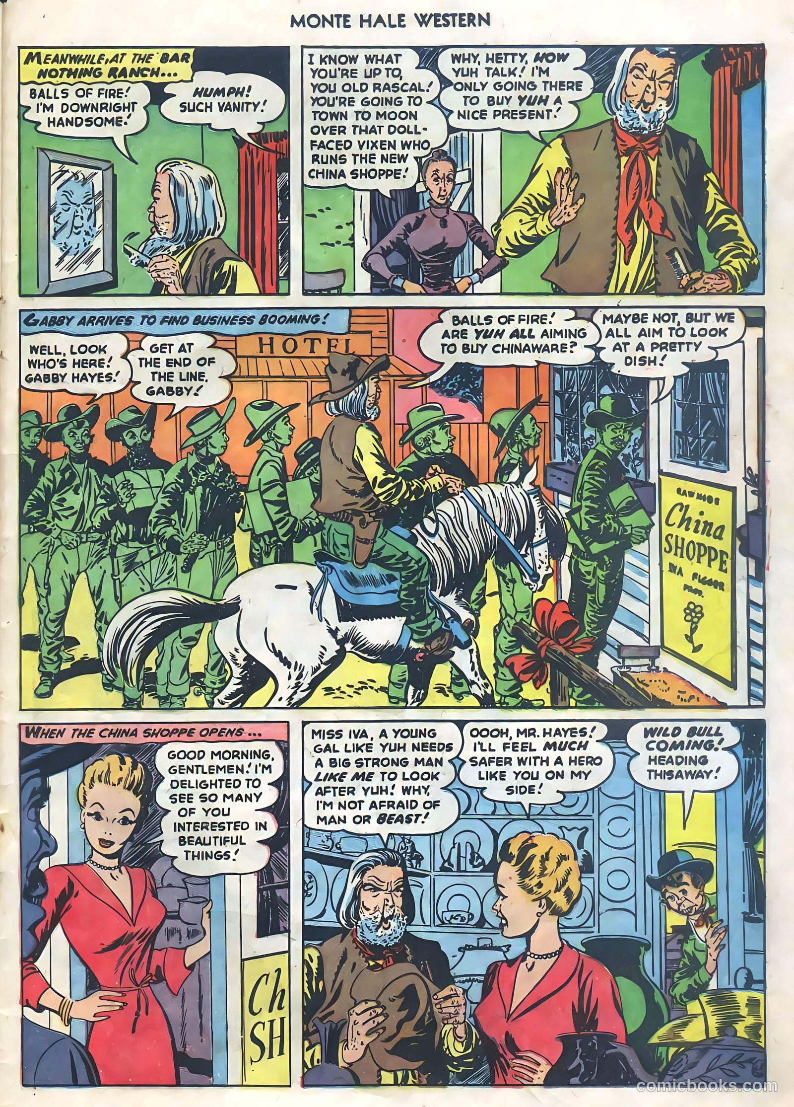 Monte Hale Western #77 — page 25 of 36