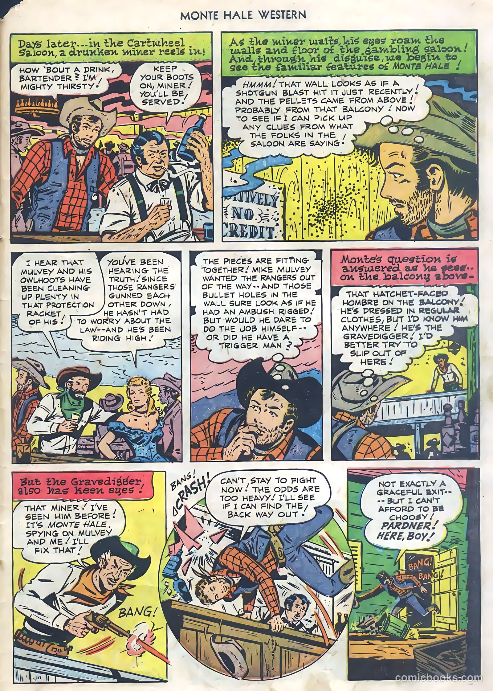 Monte Hale Western #77 — page 31 of 36