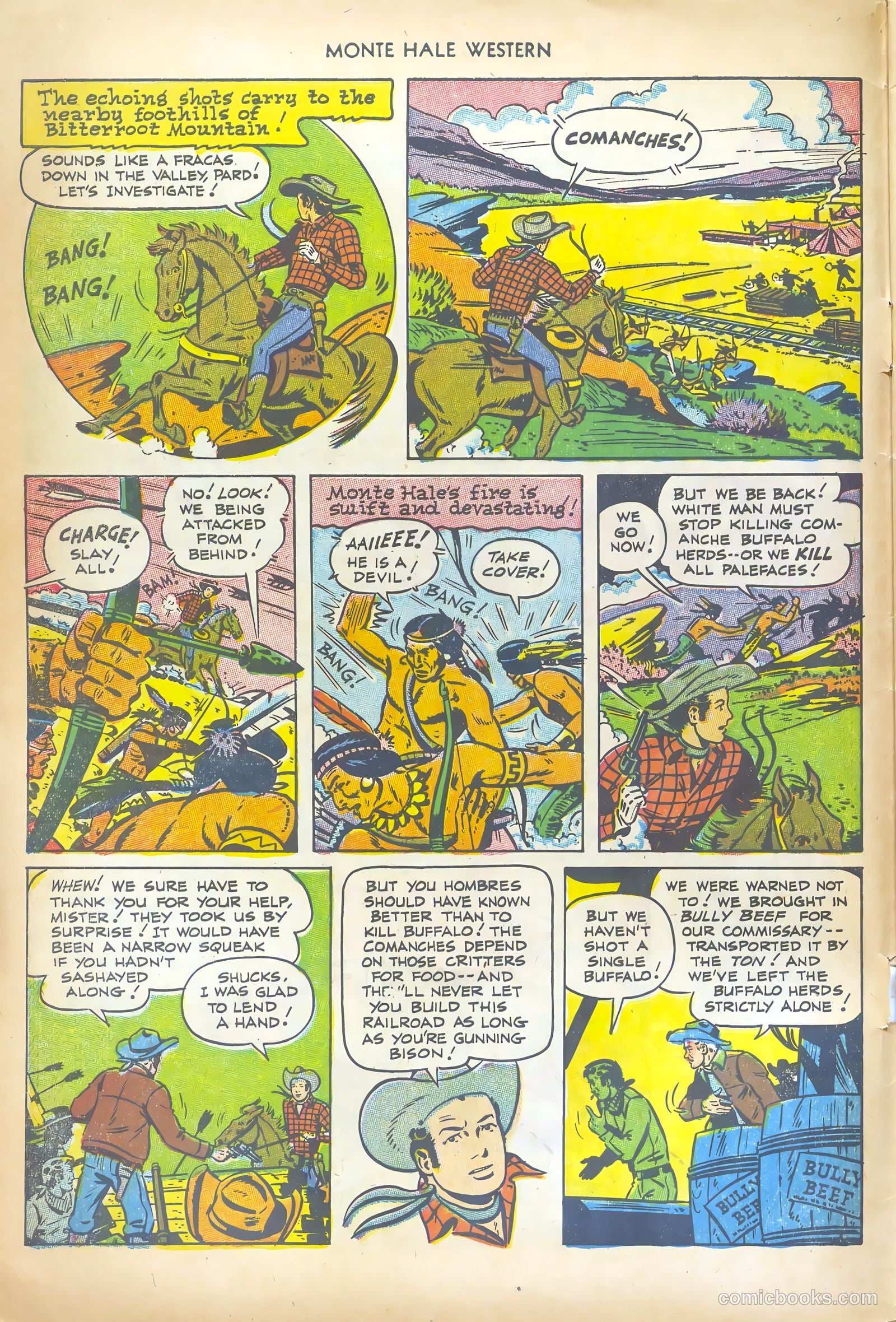Monte Hale Western #78 — page 4 of 36
