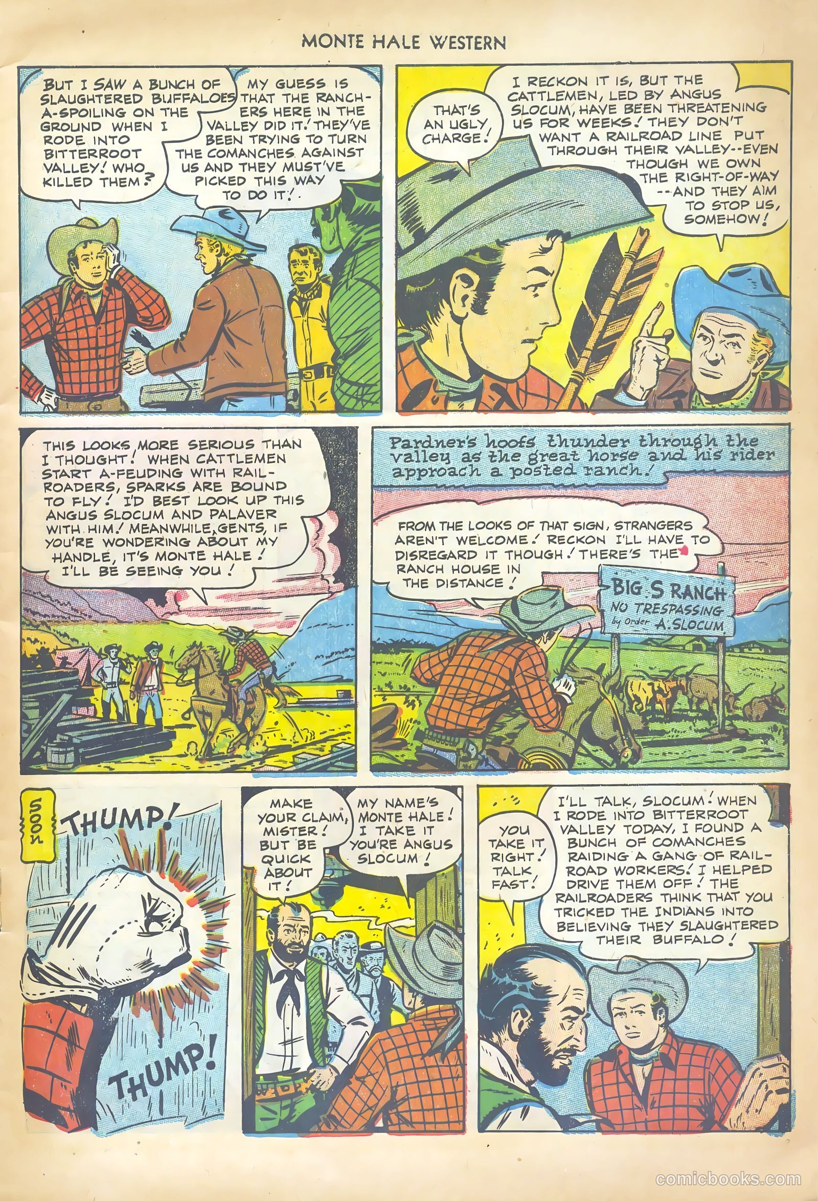 Monte Hale Western #78 — page 5 of 36