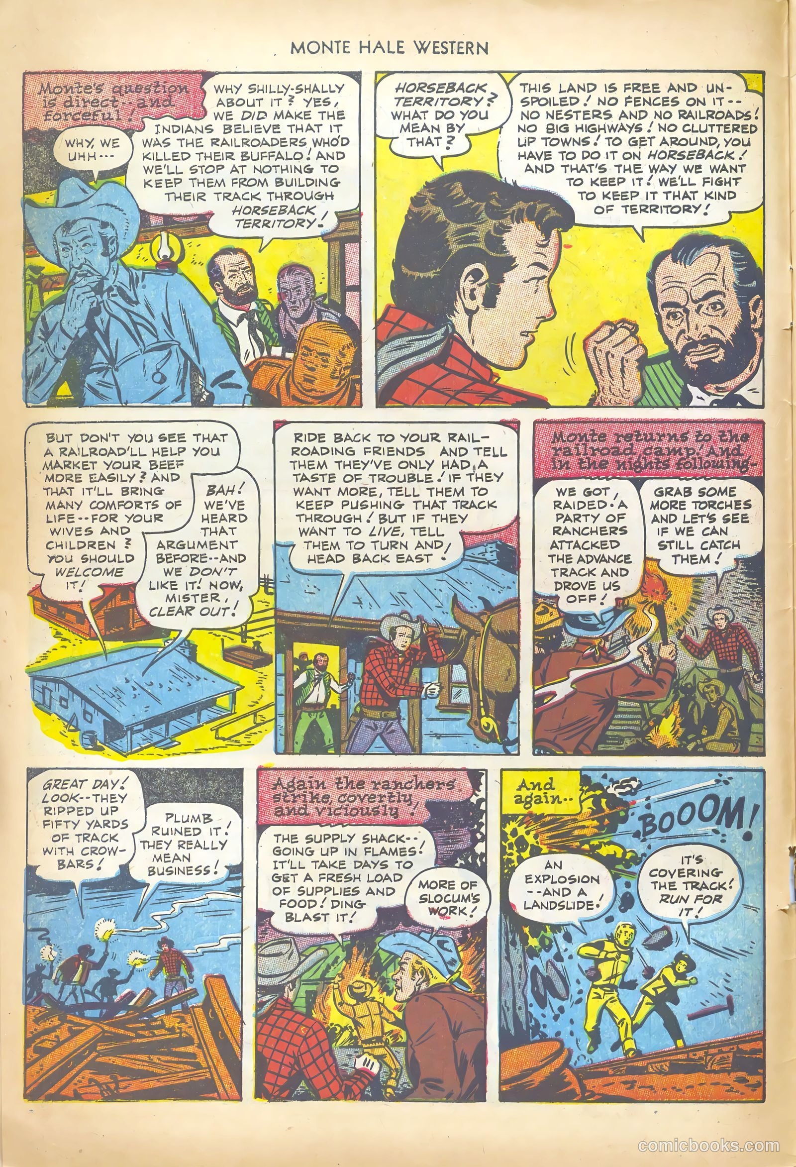 Monte Hale Western #78 — page 6 of 36