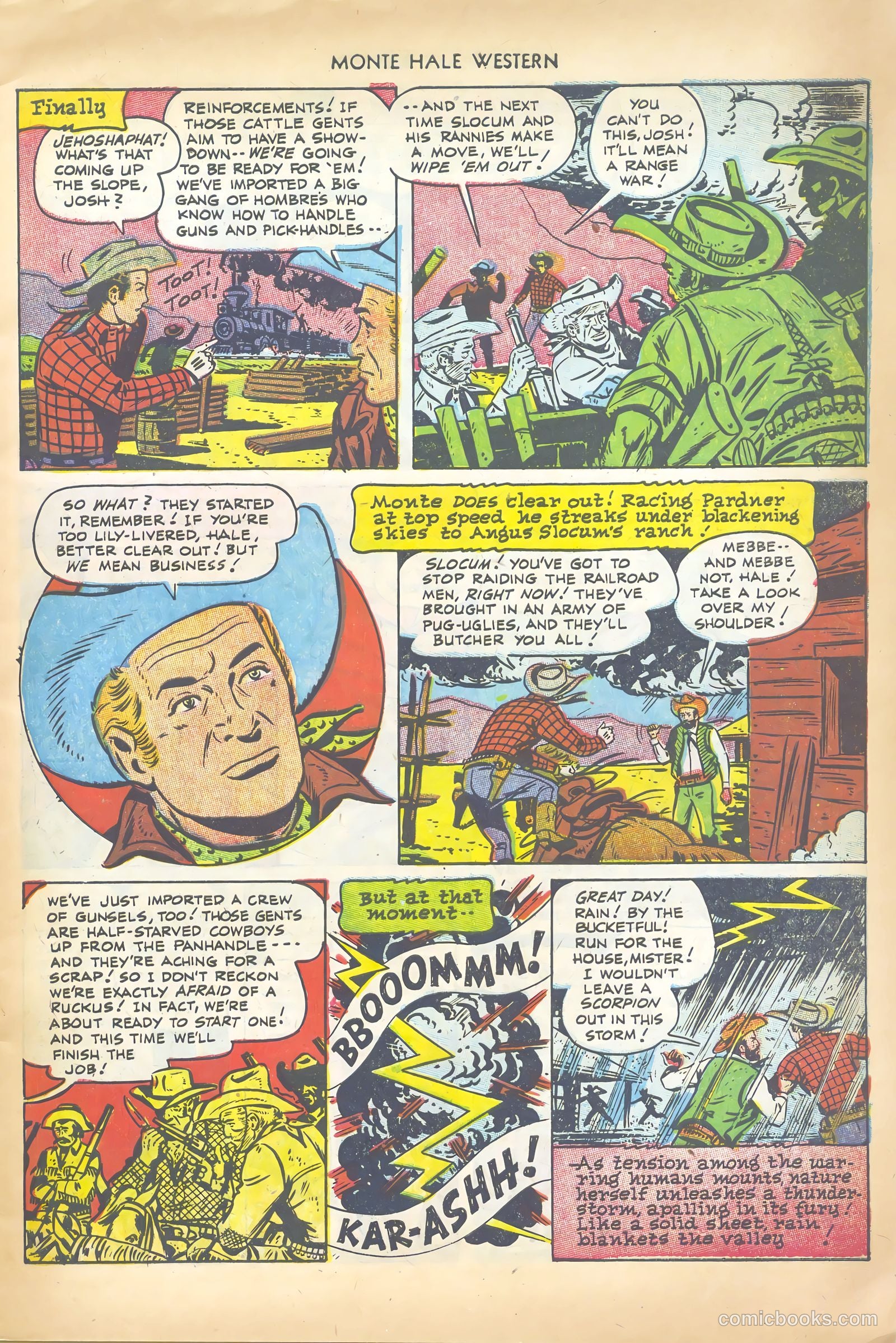 Monte Hale Western #78 — page 7 of 36