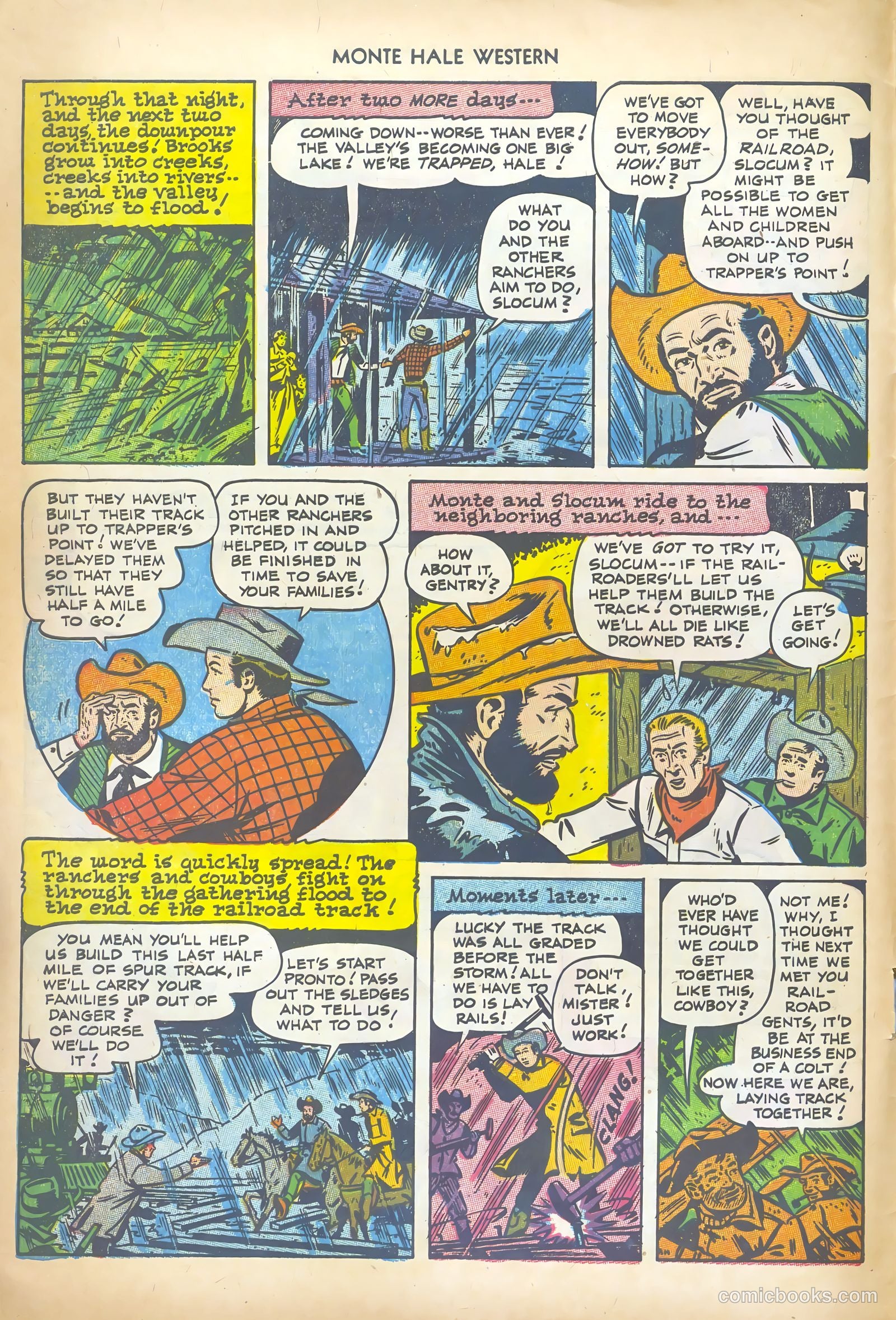 Monte Hale Western #78 — page 8 of 36