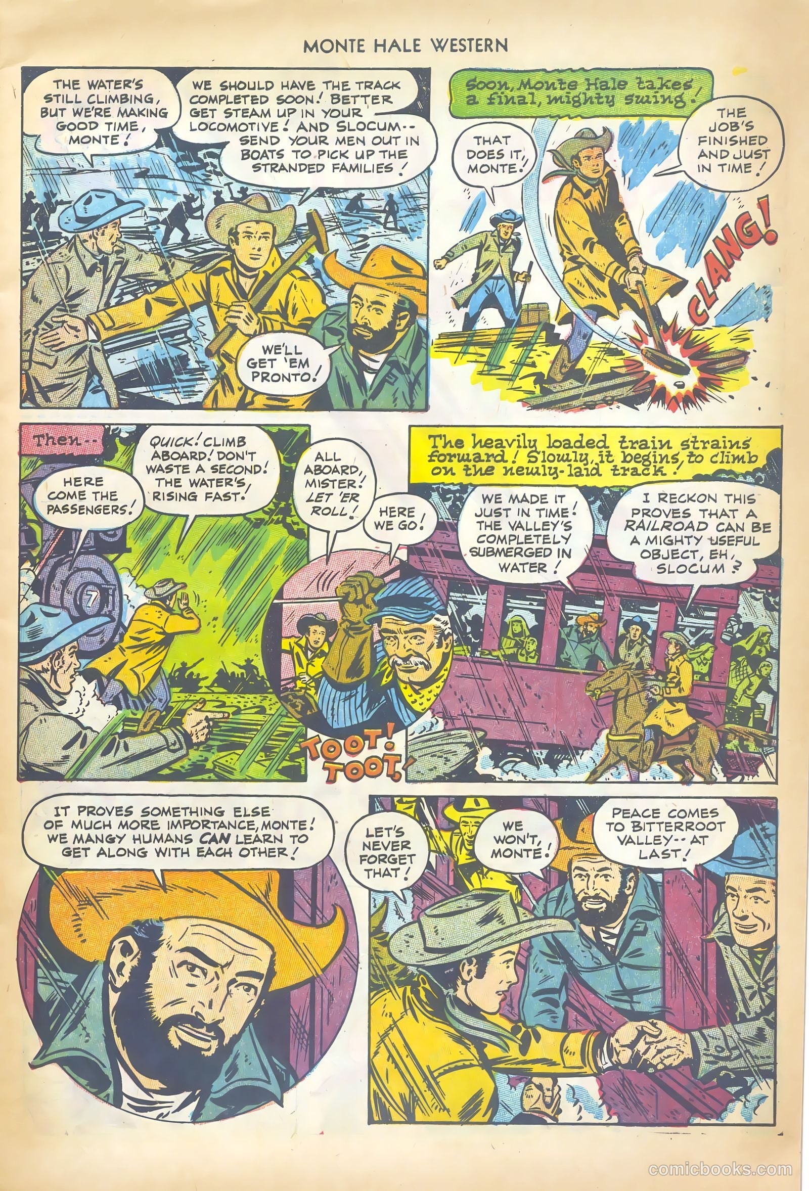 Monte Hale Western #78 — page 9 of 36