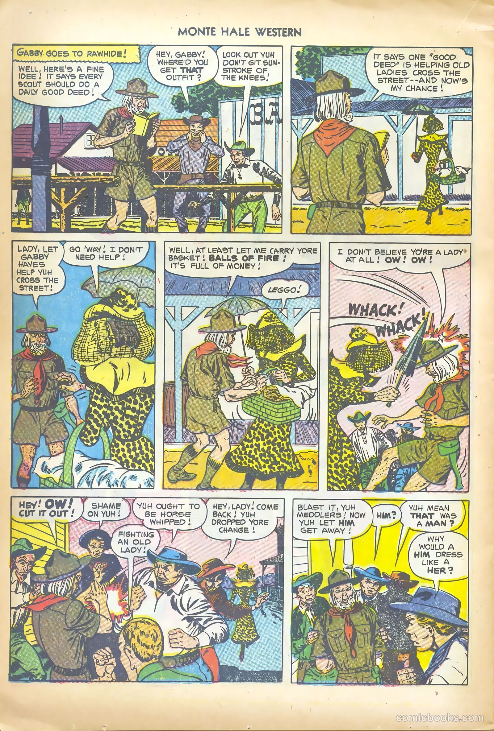 Monte Hale Western #78 — page 24 of 36