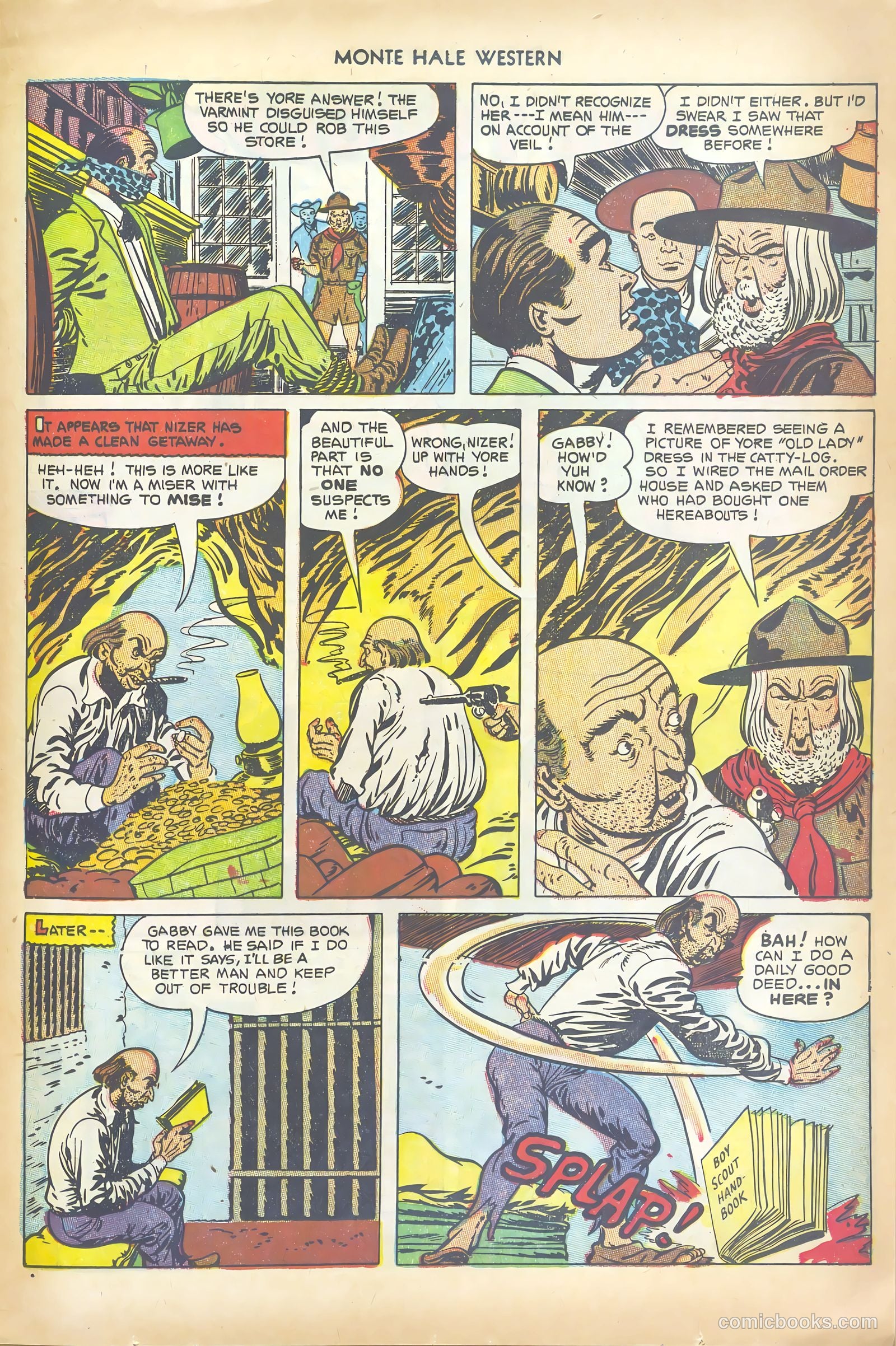 Monte Hale Western #78 — page 25 of 36