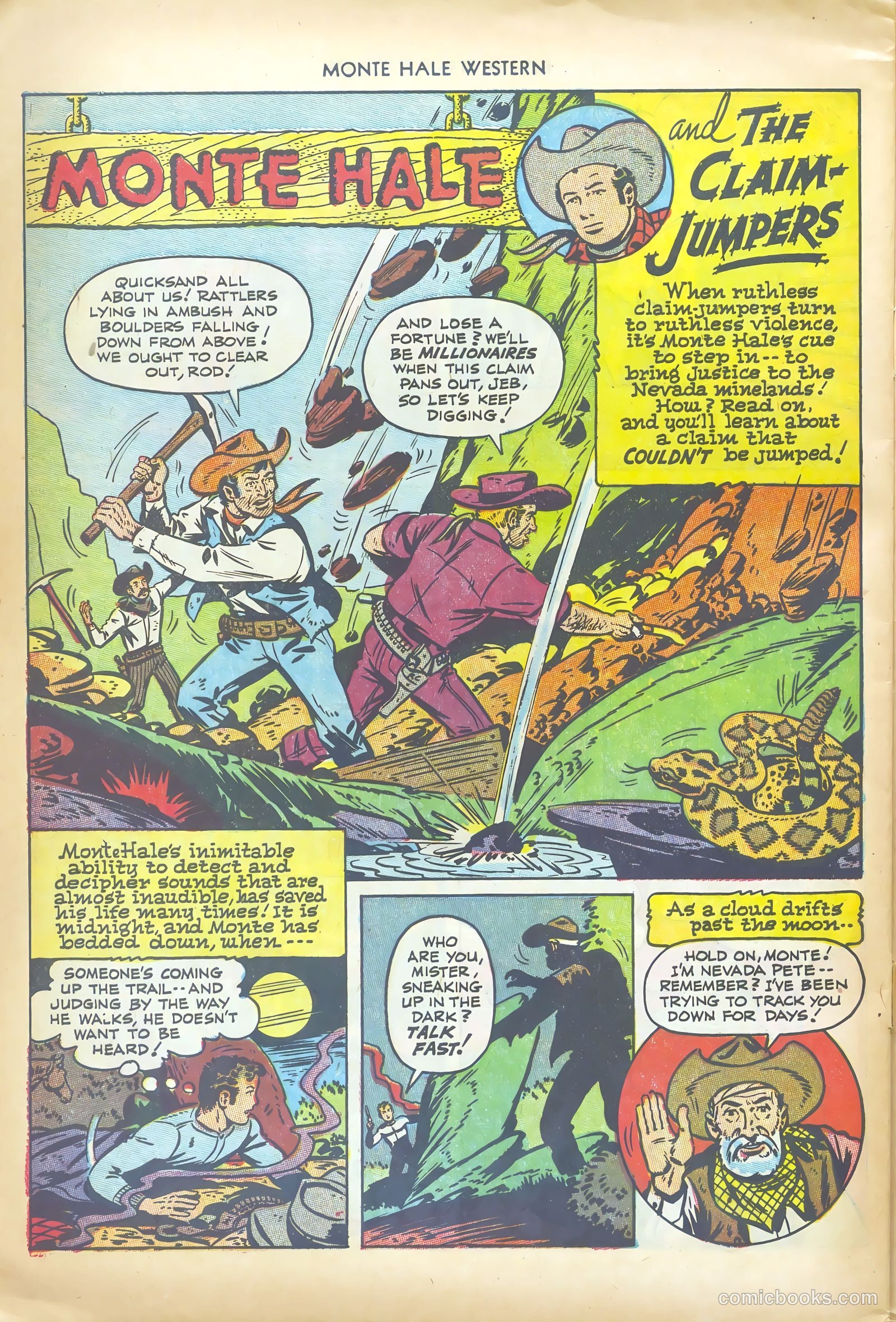 Monte Hale Western #78 — page 28 of 36