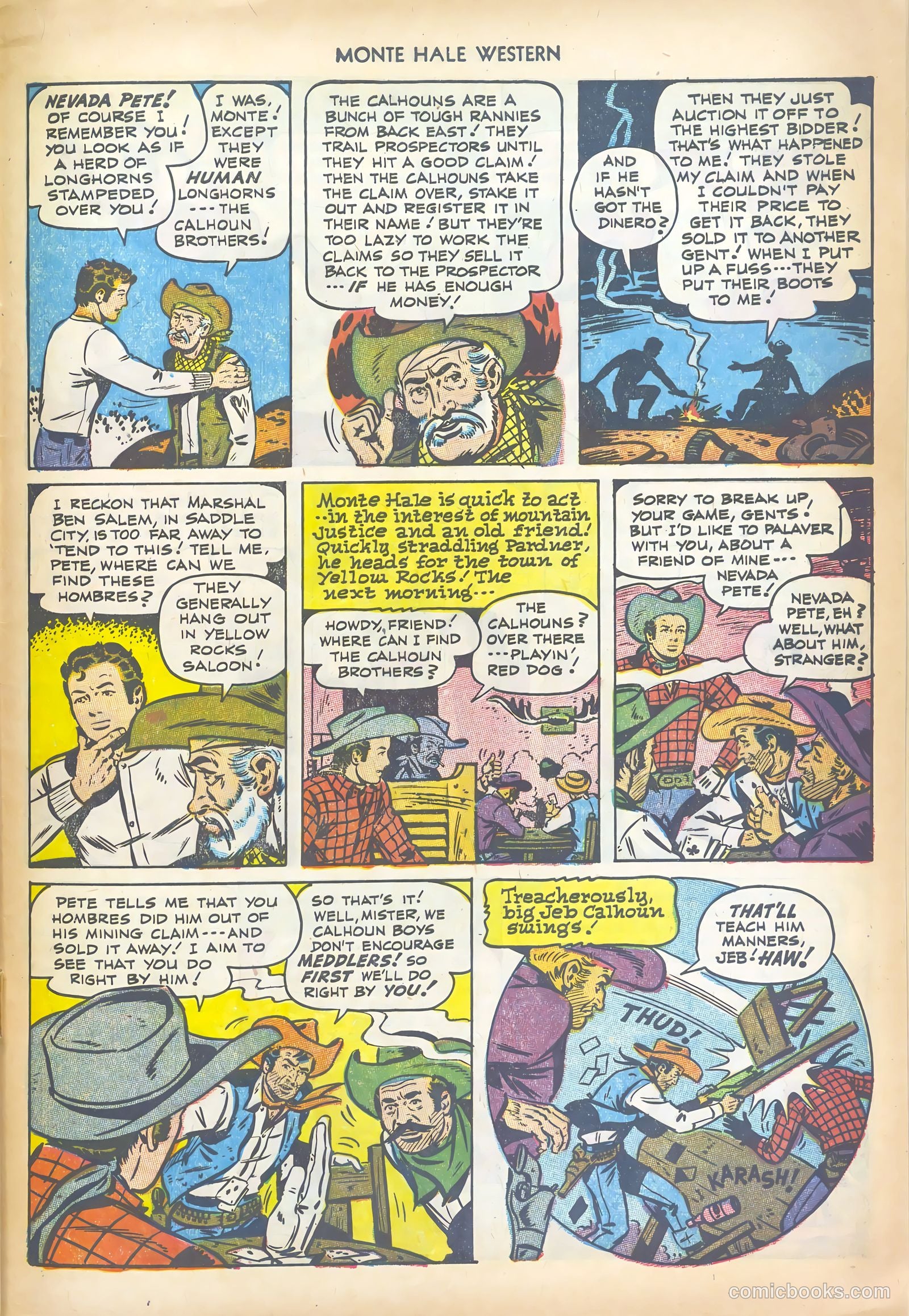 Monte Hale Western #78 — page 29 of 36