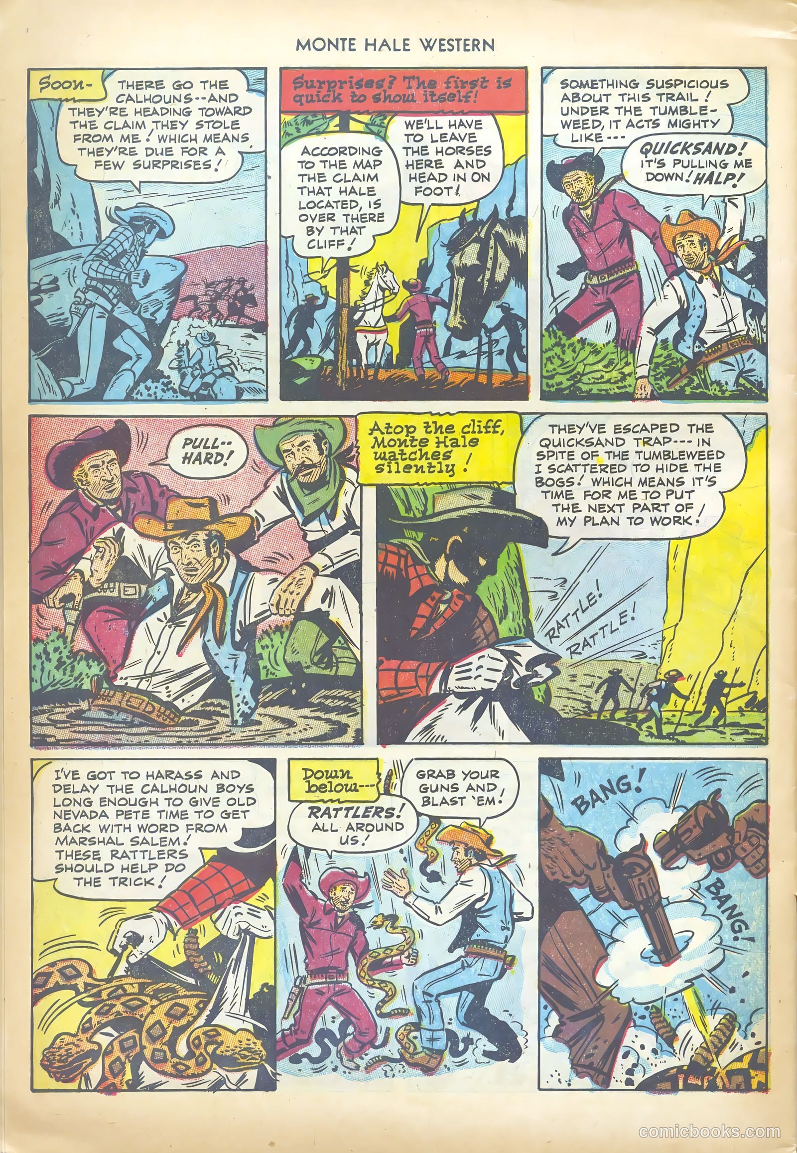 Monte Hale Western #78 — page 32 of 36