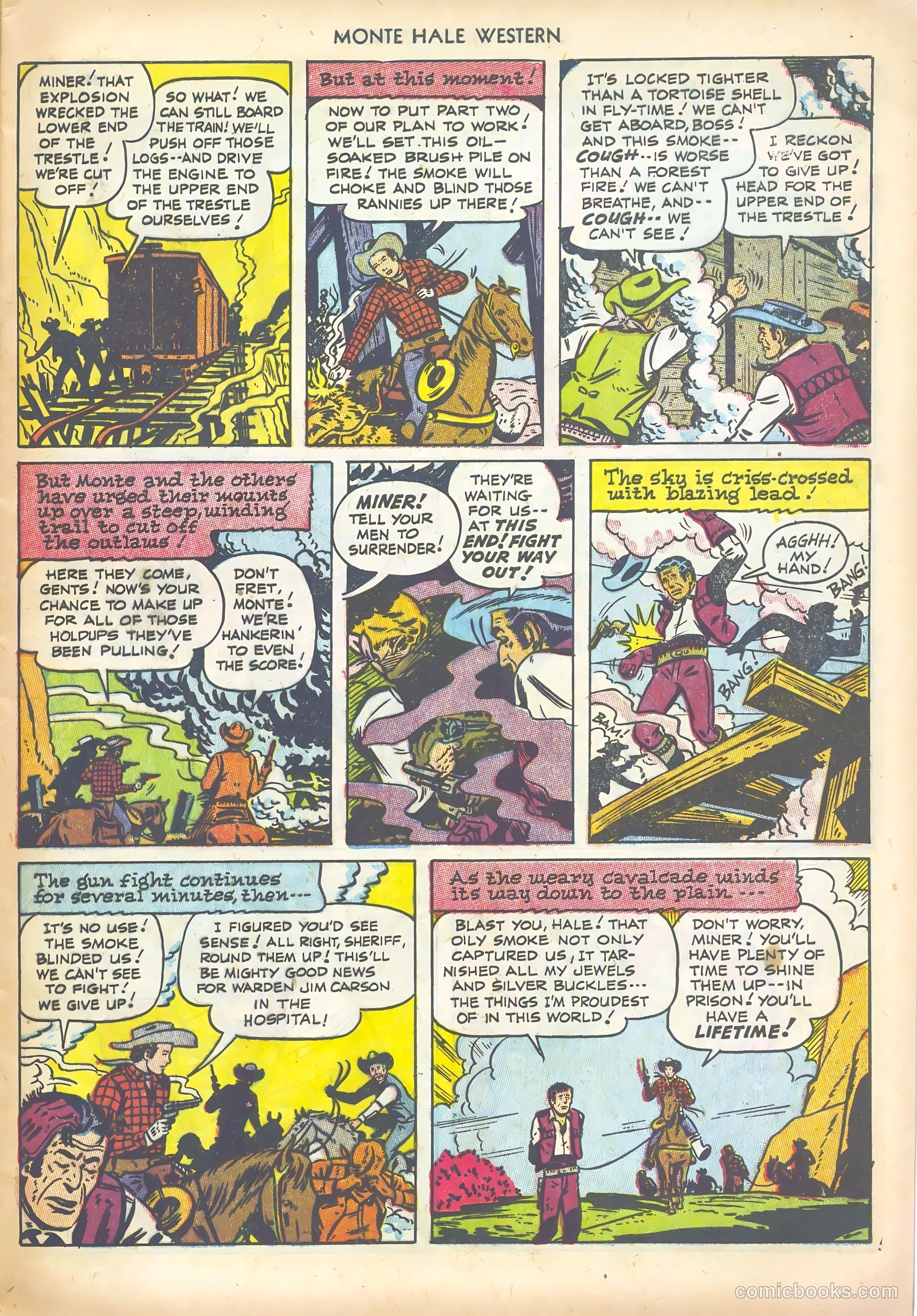Monte Hale Western #79 — page 9 of 36