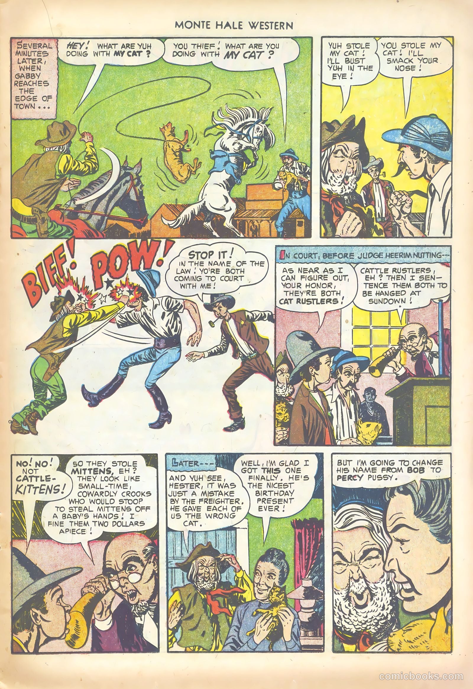 Monte Hale Western #79 — page 15 of 36