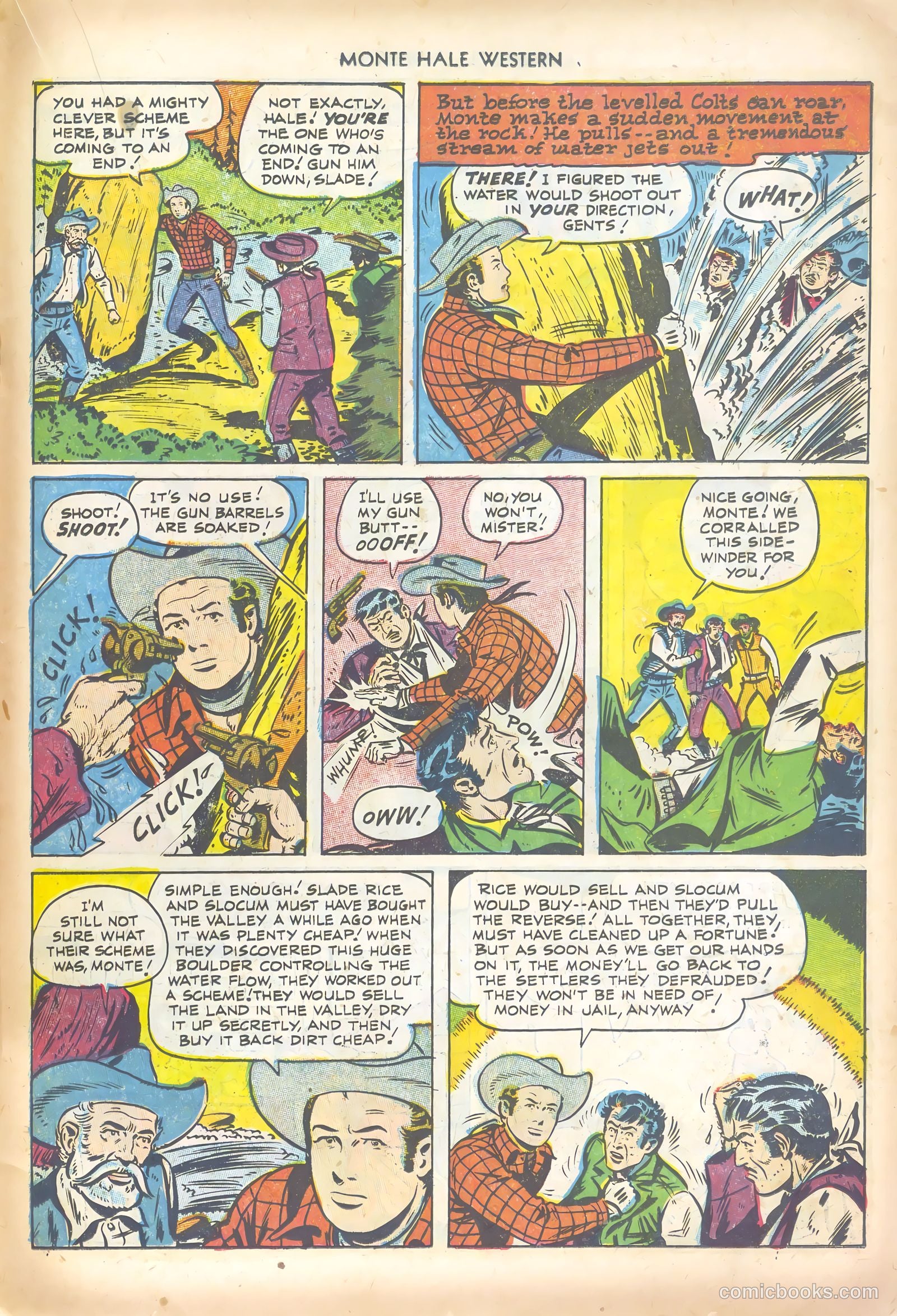 Monte Hale Western #79 — page 23 of 36