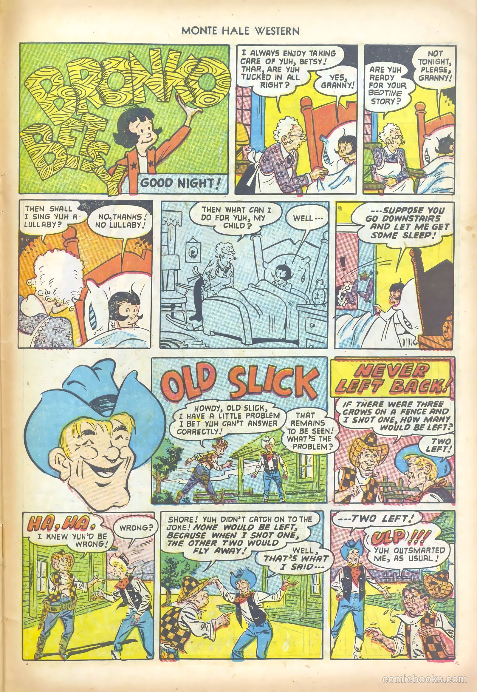 Monte Hale Western #79 — page 27 of 36