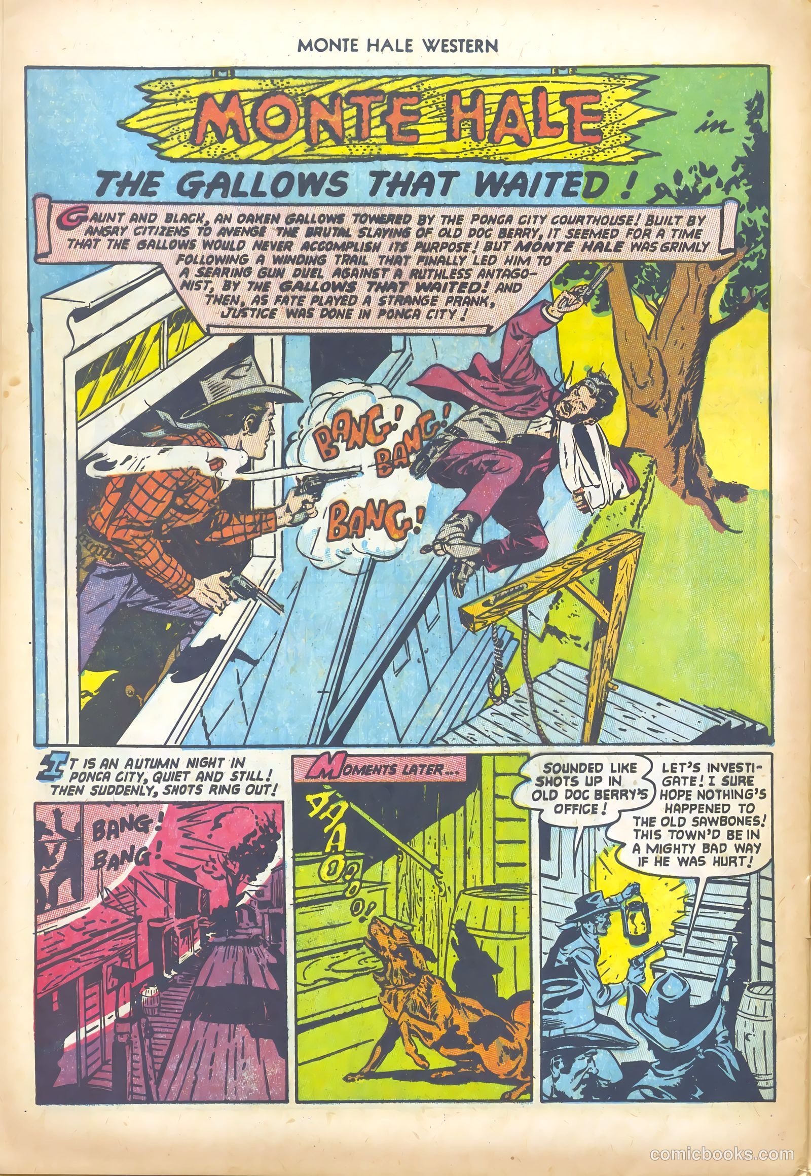 Monte Hale Western #79 — page 28 of 36