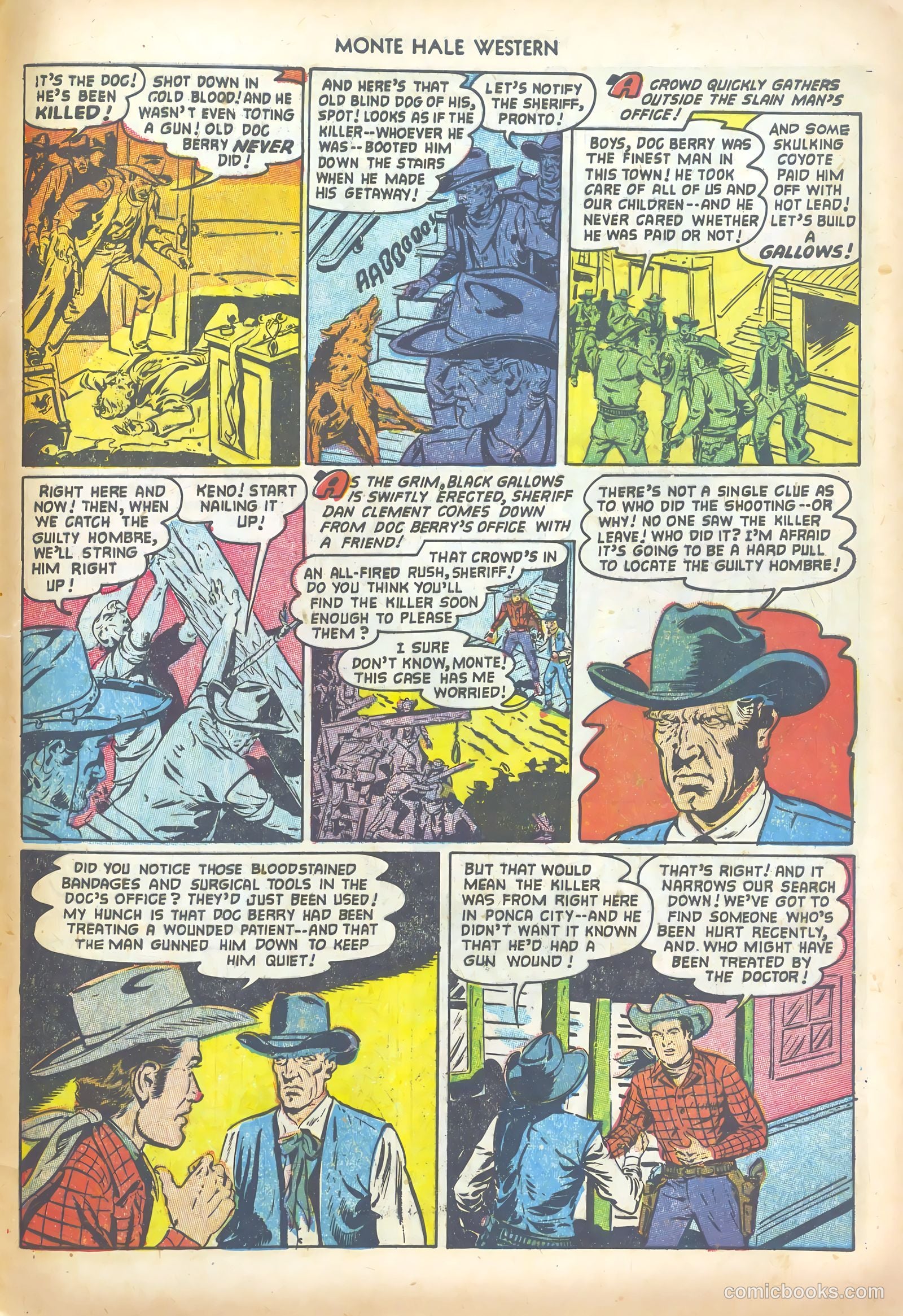 Monte Hale Western #79 — page 29 of 36
