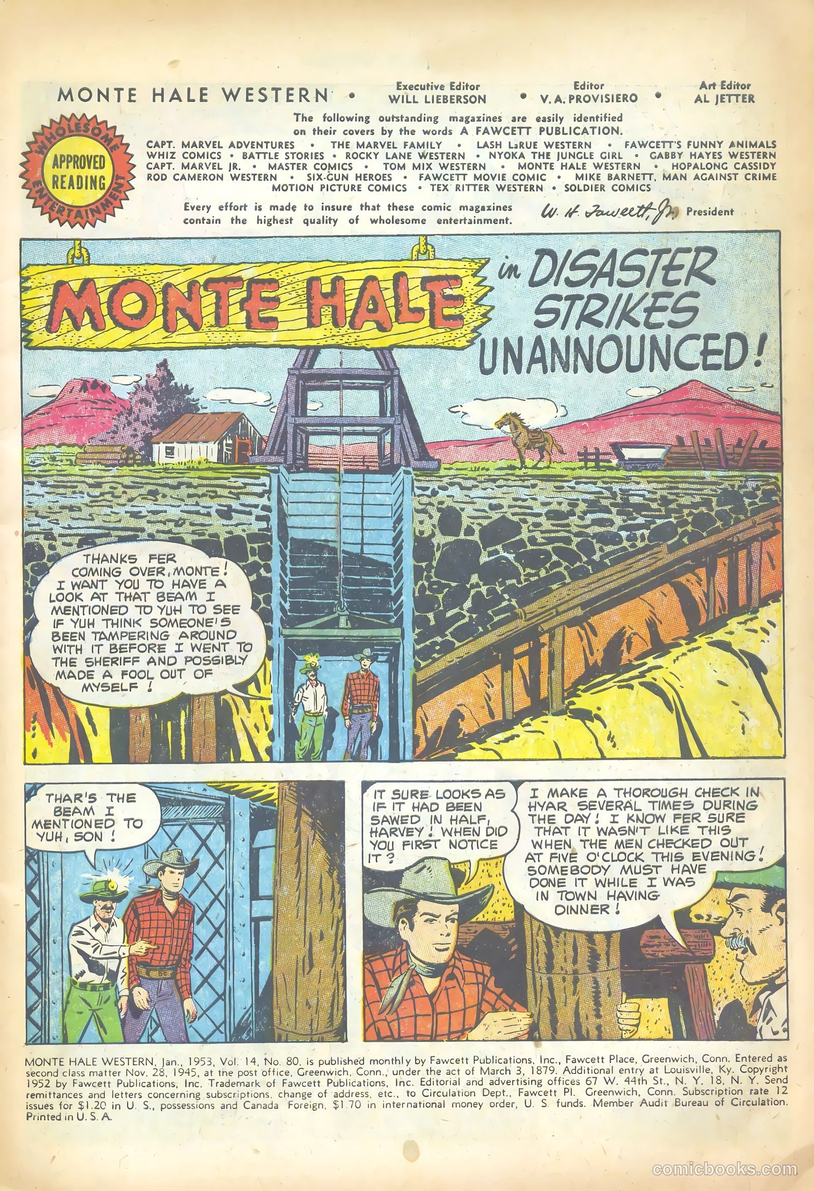 Monte Hale Western #80 — page 3 of 36